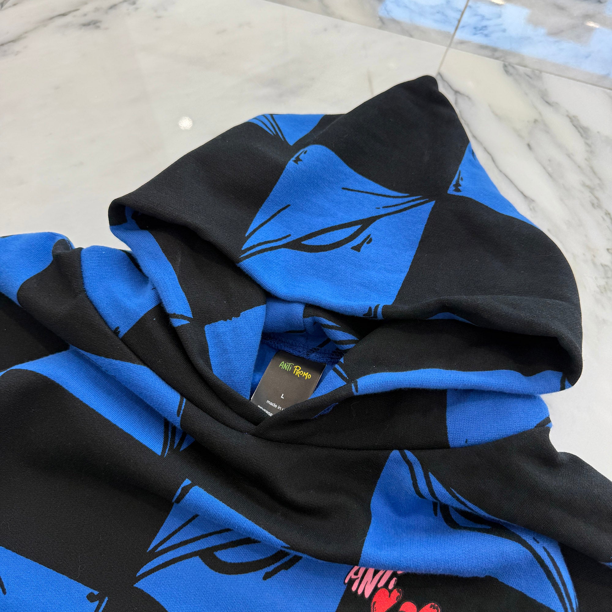 MATTY BOY ANTI PROMO 99 Eyes Pullover Hoodie Size L マッティボーイ アンティ プロモ 99アイズ プルオーバーフーディ サイズL