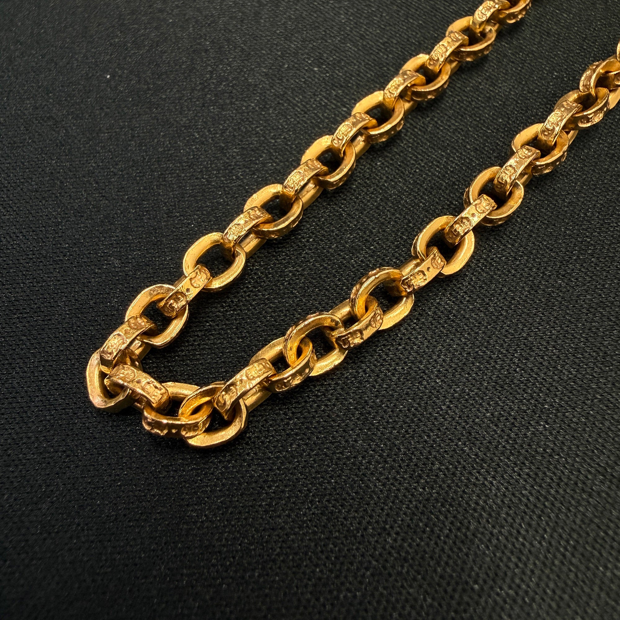 CHROME HEARTS 22K Paper Chain Size 20 Inch クロムハーツ 22K ペーパー チェーン サイズ20インチ