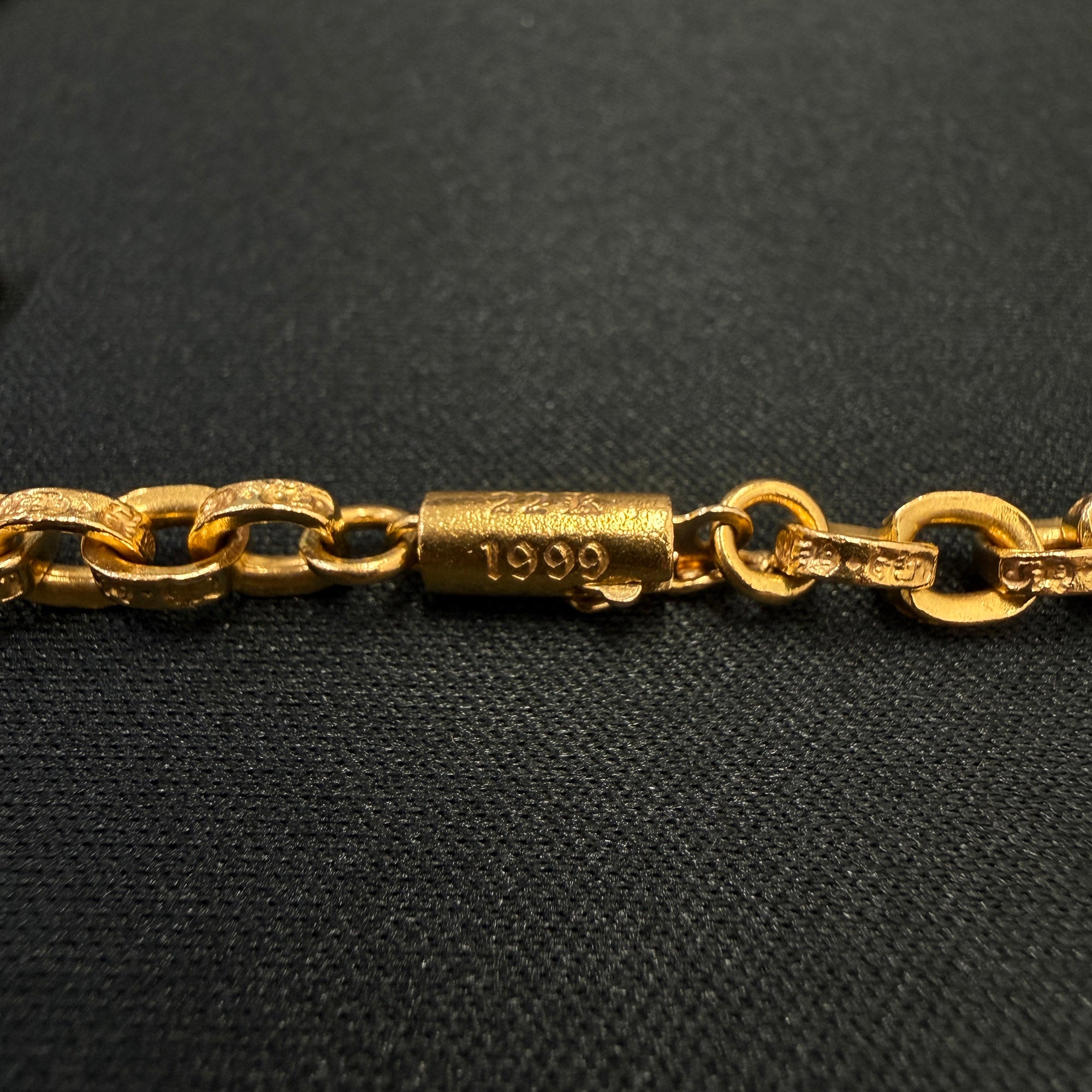 CHROME HEARTS 22K Paper Chain Size 20 Inch クロムハーツ 22K ペーパー チェーン サイズ20インチ