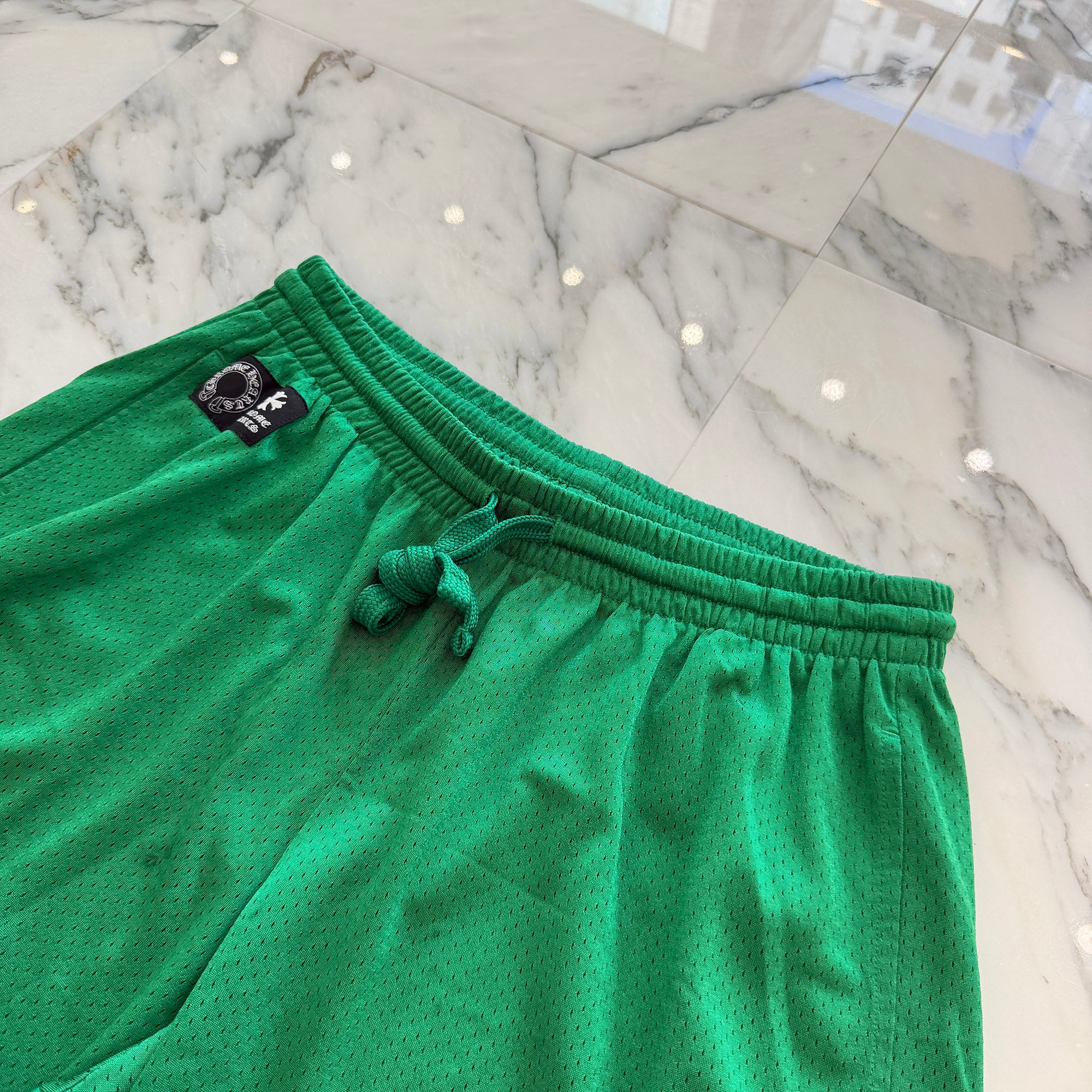 CHROME HEARTS Mesh Varsity Shorts Size L クロムハーツ メッシュ ヴァーシティー ショーツ サイズL