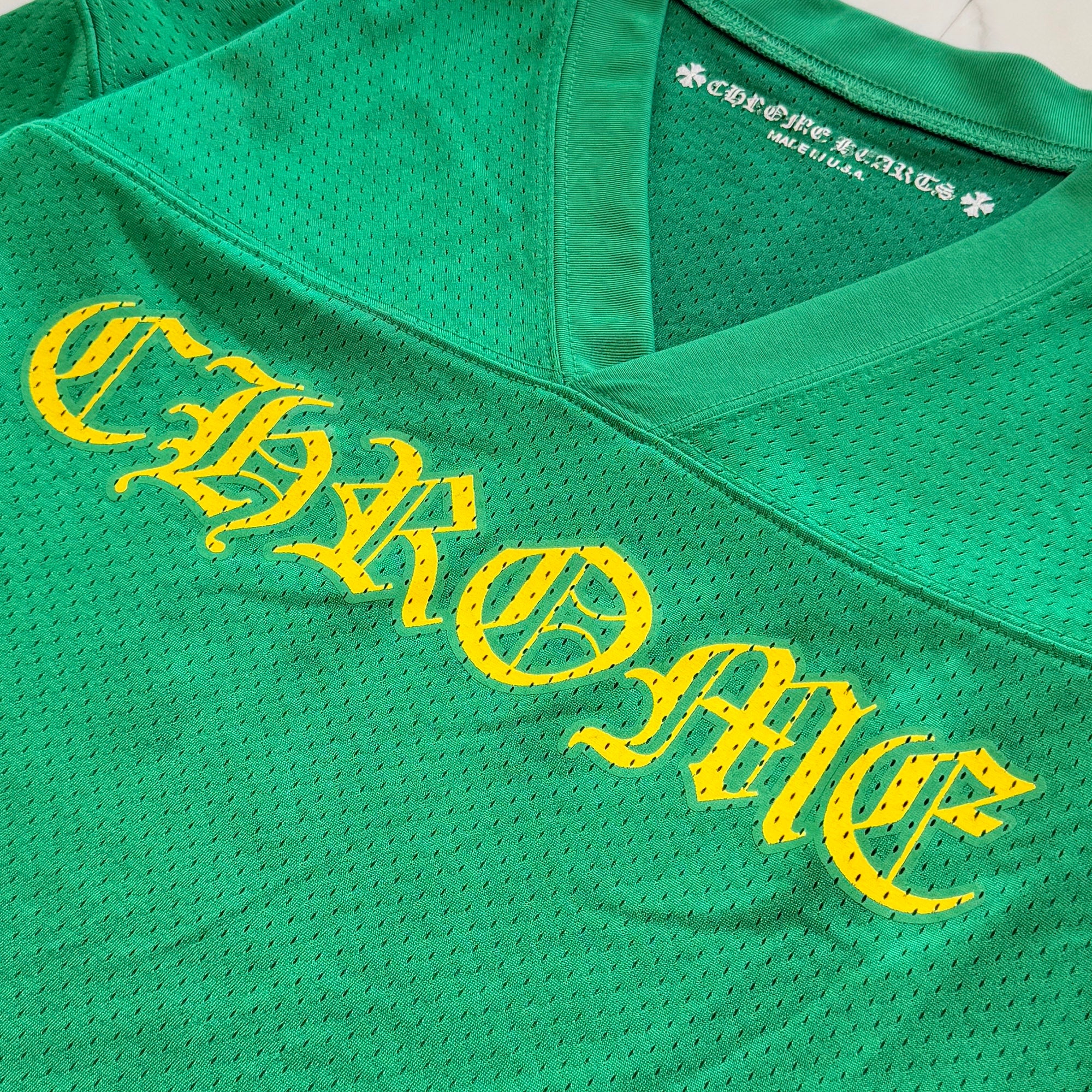 CHROME HEARTS Mesh Warm Up Jersey Size M クロムハーツ メッシュウォームアップジャージー サイズM