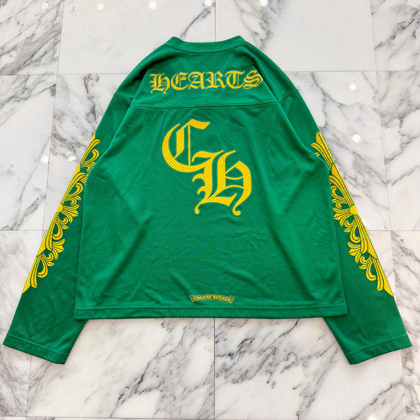 CHROME HEARTS Mesh Warm Up Jersey Size M クロムハーツ メッシュウォームアップジャージー サイズM