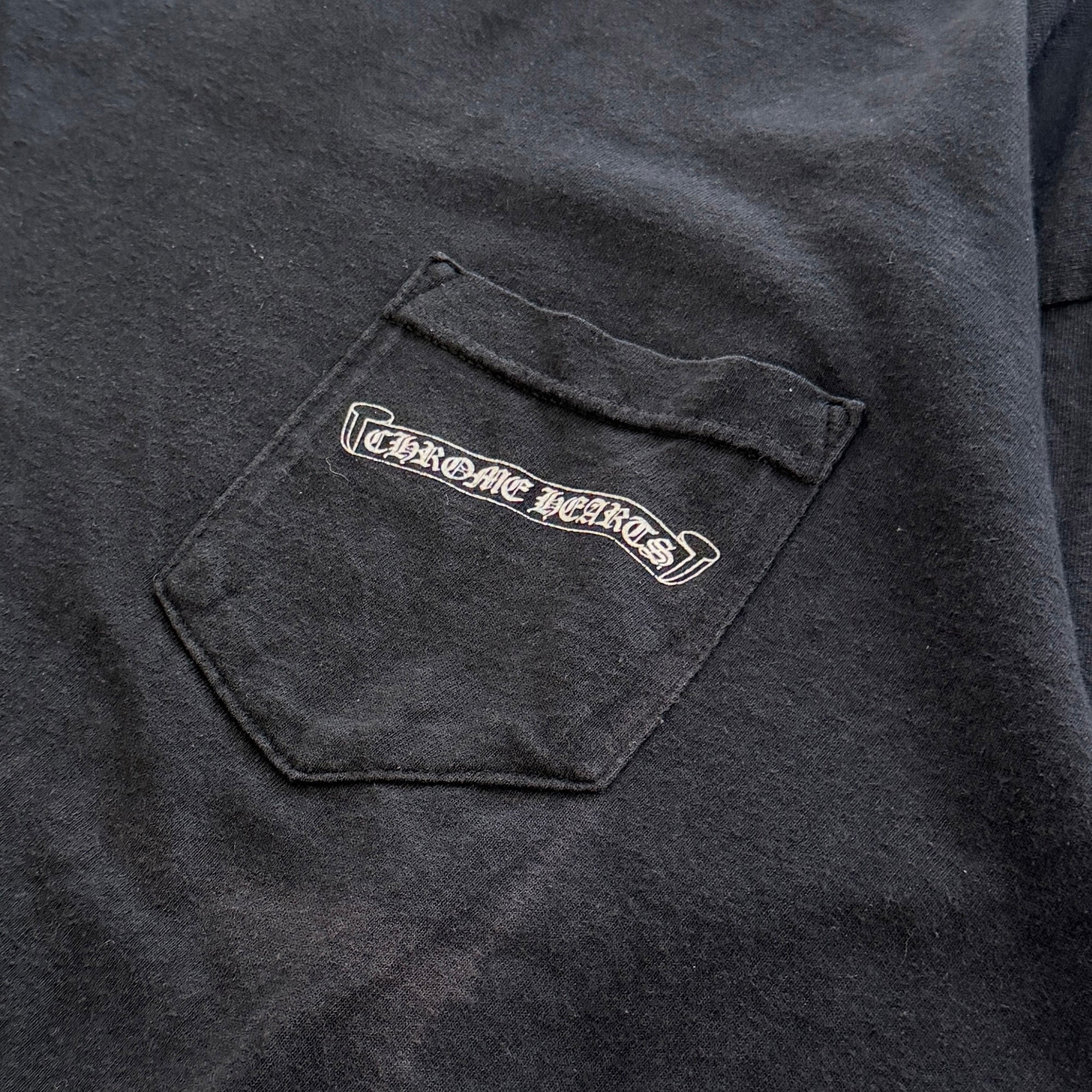 CHROME HEARTS Back Arch Logo USA Long Sleeve Tee Size L クロムハーツ バックアーチロゴ USA ロングスリーブTシャツ サイズL