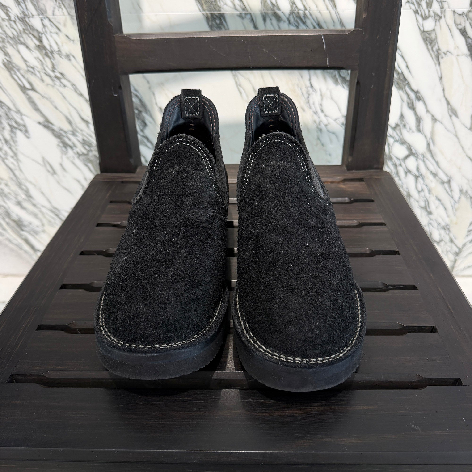 WESCO Custom ROMEO Black Rough Out / Vibram #2021 Sole Boots BKLE100LL2021BK Size 8 1/2E (約26.5cm) ウエスコ カスタム ロメオ ブラック・ラフアウト/ビブラム #2021 ソール ブーツ サイズ8 1/2E (約26.5cm)
