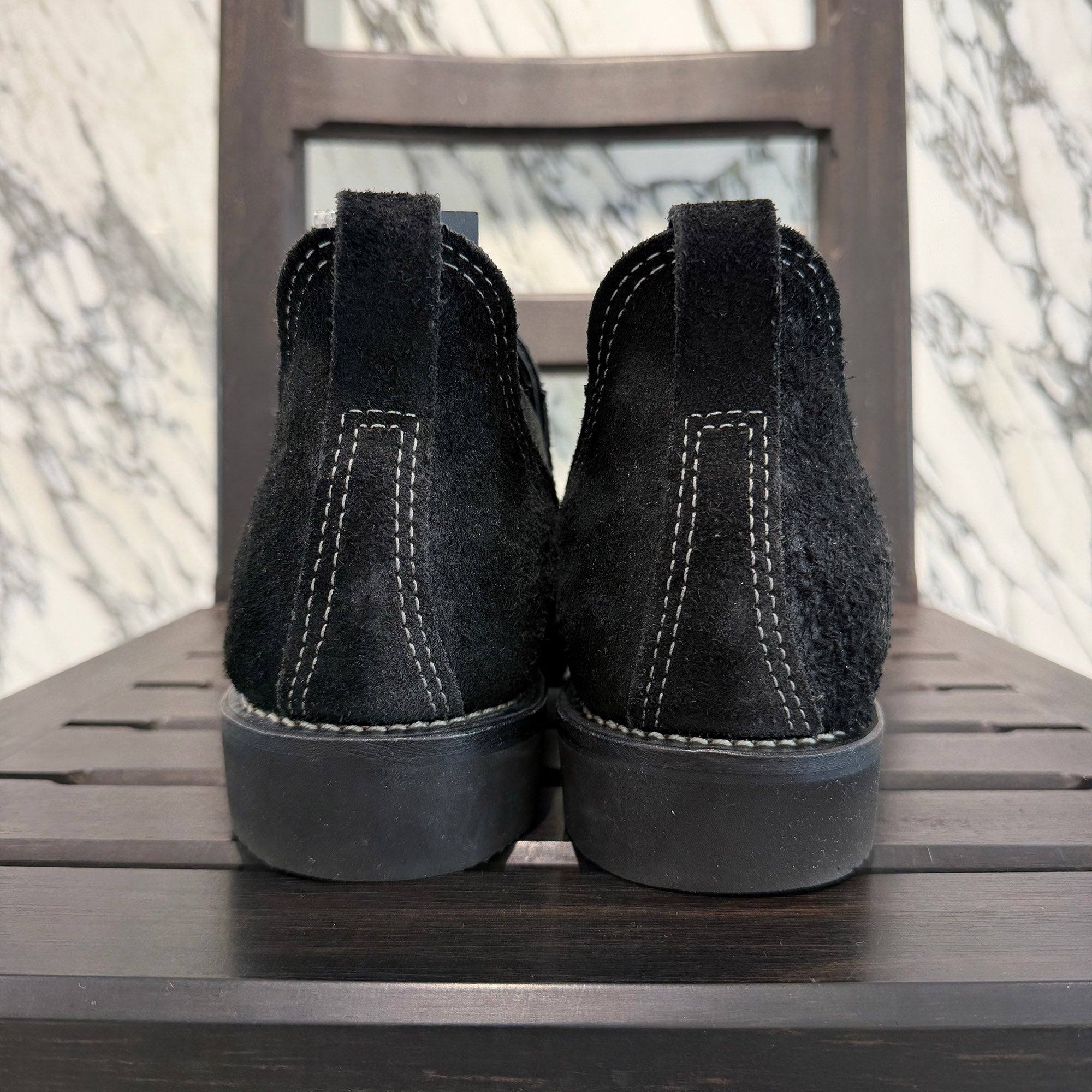 WESCO Custom ROMEO Black Rough Out / Vibram #2021 Sole Boots BKLE100LL2021BK Size 8 1/2E (約26.5cm) ウエスコ カスタム ロメオ ブラック・ラフアウト/ビブラム #2021 ソール ブーツ サイズ8 1/2E (約26.5cm)