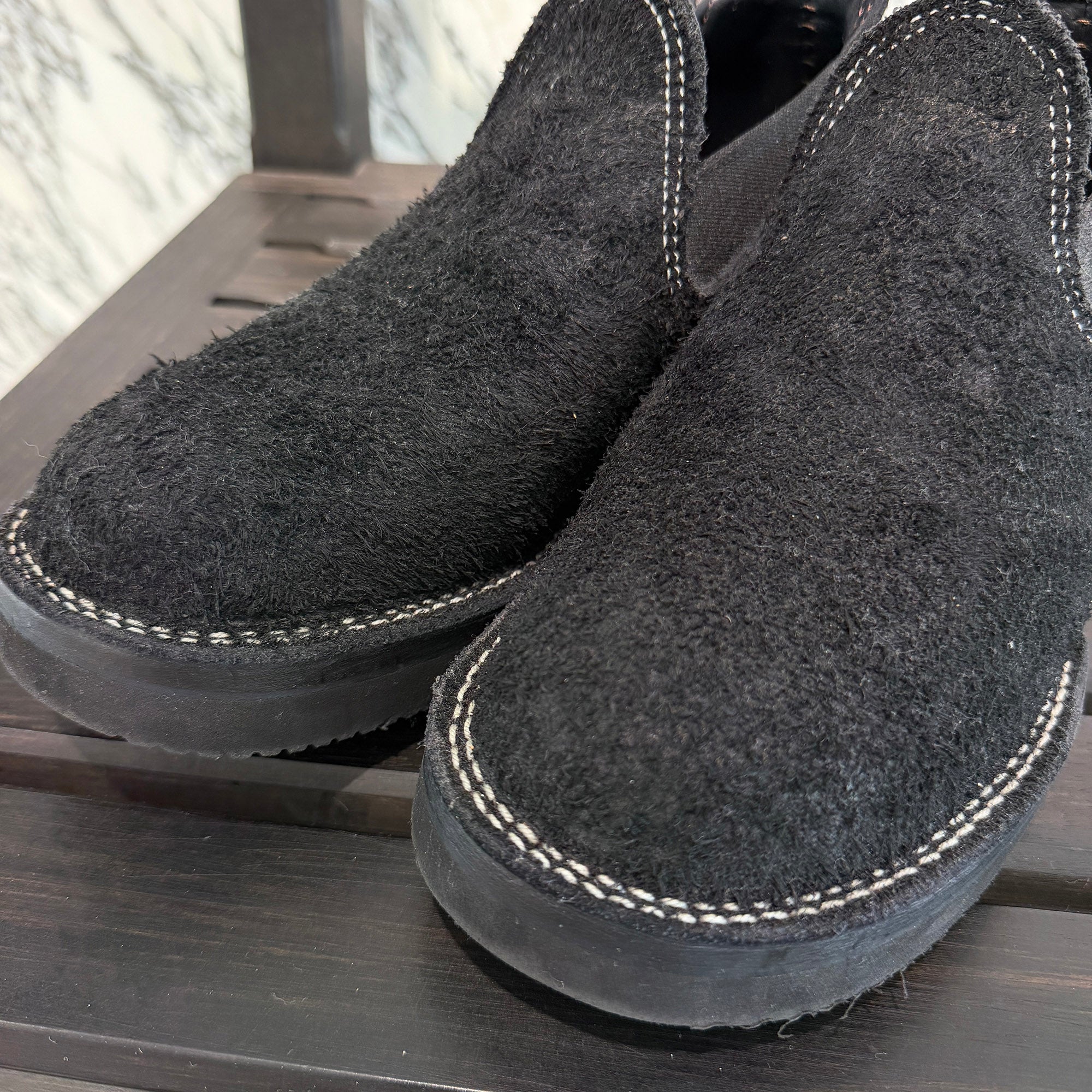 WESCO Custom ROMEO Black Rough Out / Vibram #2021 Sole Boots BKLE100LL2021BK Size 8 1/2E (約26.5cm) ウエスコ カスタム ロメオ ブラック・ラフアウト/ビブラム #2021 ソール ブーツ サイズ8 1/2E (約26.5cm)