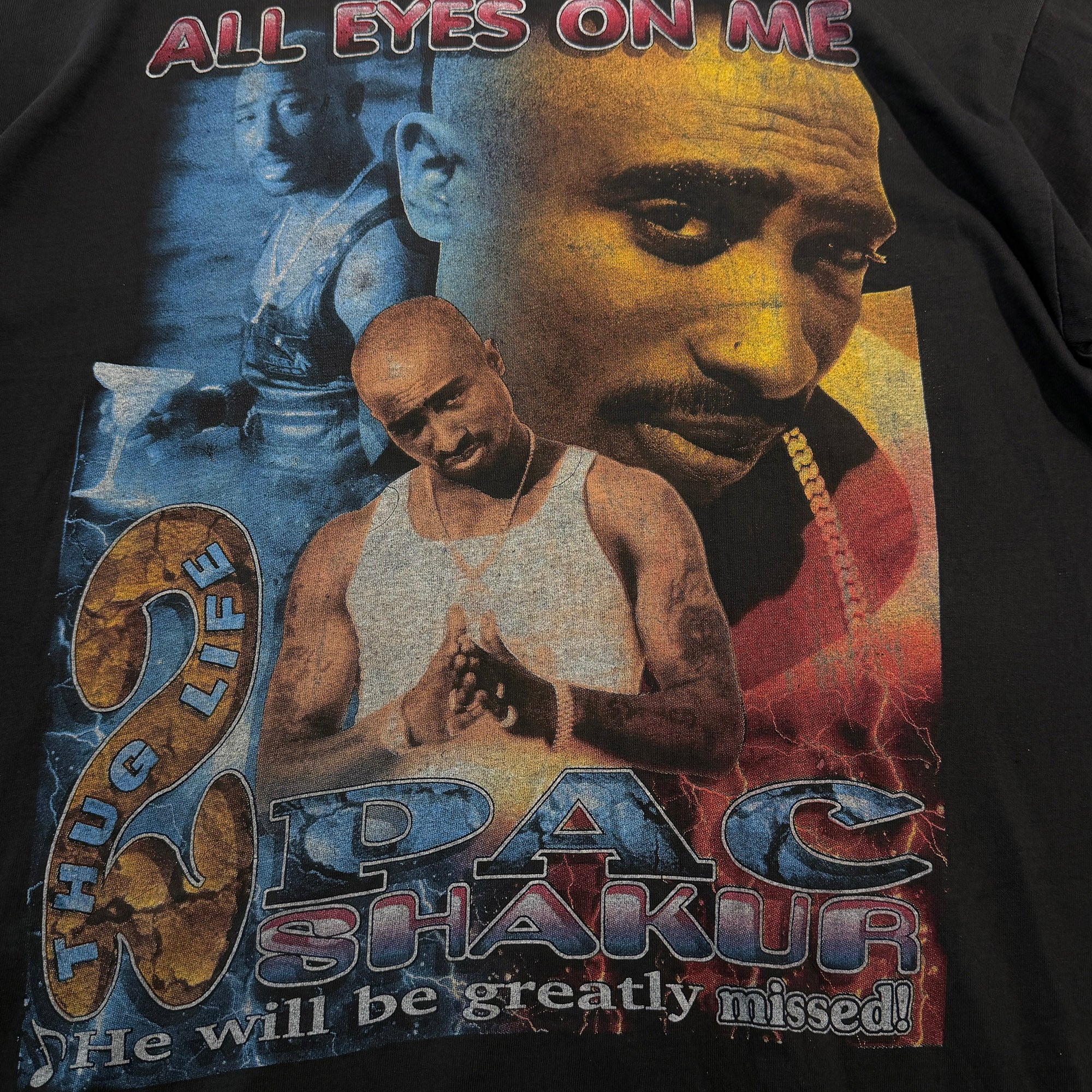 Vintage 90's 2PAC "ALL EYES ON ME" ST EVANS S/S Tee Size XXL ヴィンテージ 90's 2パック "オール アイズ オン ミー" セント・エヴァンス社製 Tシャツ サイズXXL