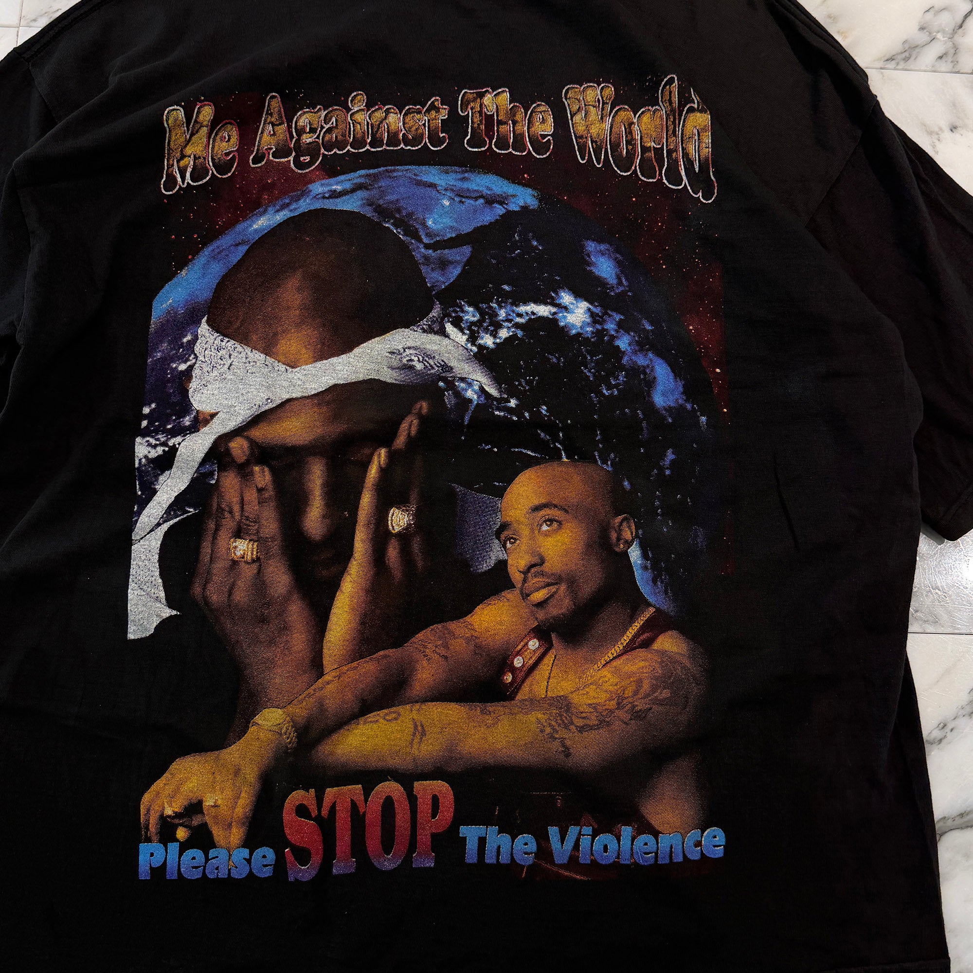 Vintage 90's 2PAC "ALL EYES ON ME" ST EVANS S/S Tee Size XXL ヴィンテージ 90's 2パック "オール アイズ オン ミー" セント・エヴァンス社製 Tシャツ サイズXXL