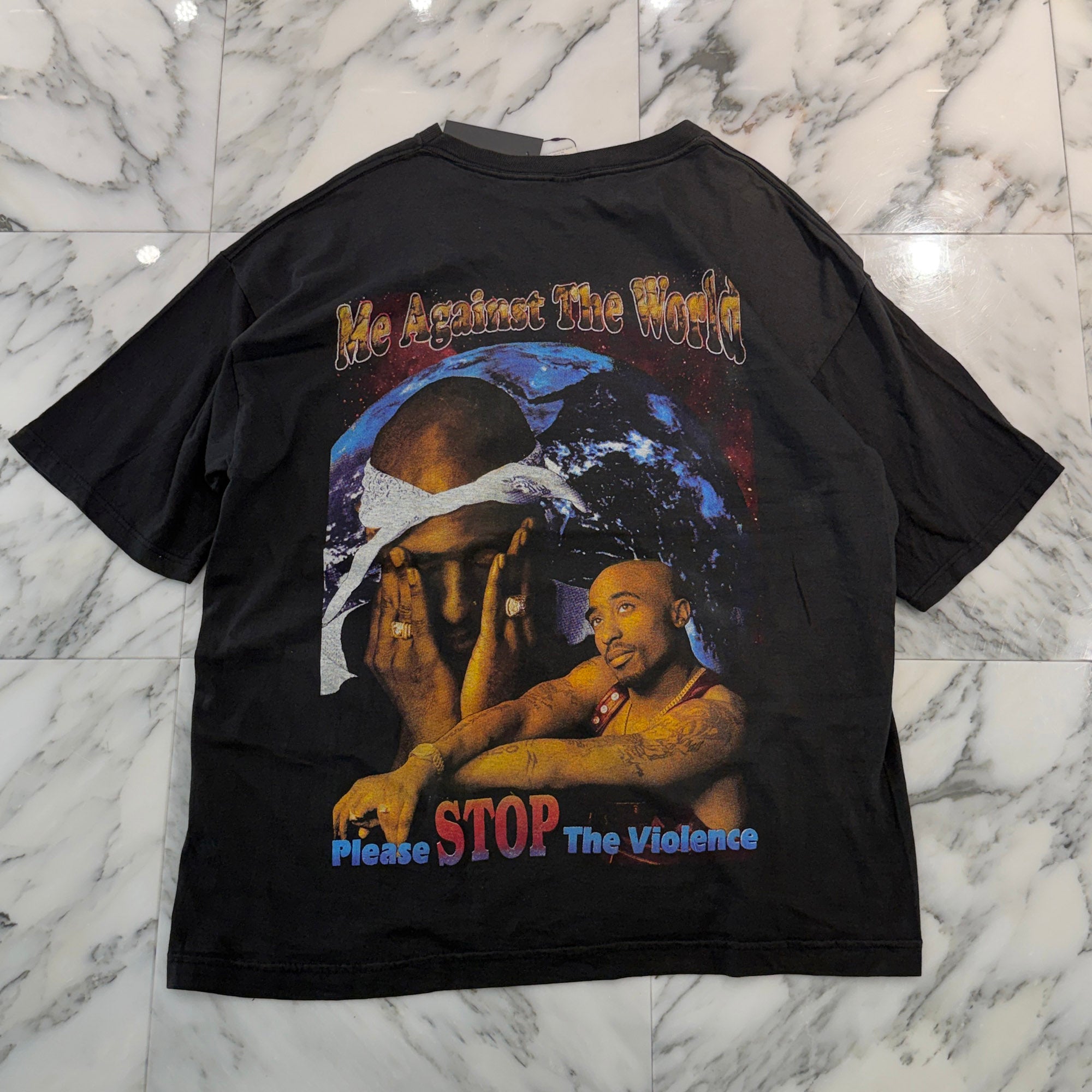 Vintage 90's 2PAC "ALL EYES ON ME" ST EVANS S/S Tee Size XXL ヴィンテージ 90's 2パック "オール アイズ オン ミー" セント・エヴァンス社製 Tシャツ サイズXXL