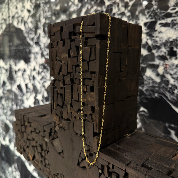 CHROME HEARTS 22K Twist Chain Necklace Size 16 Inch クロムハーツ 22K ツイストチェーン ネックレス サイズ16インチ
