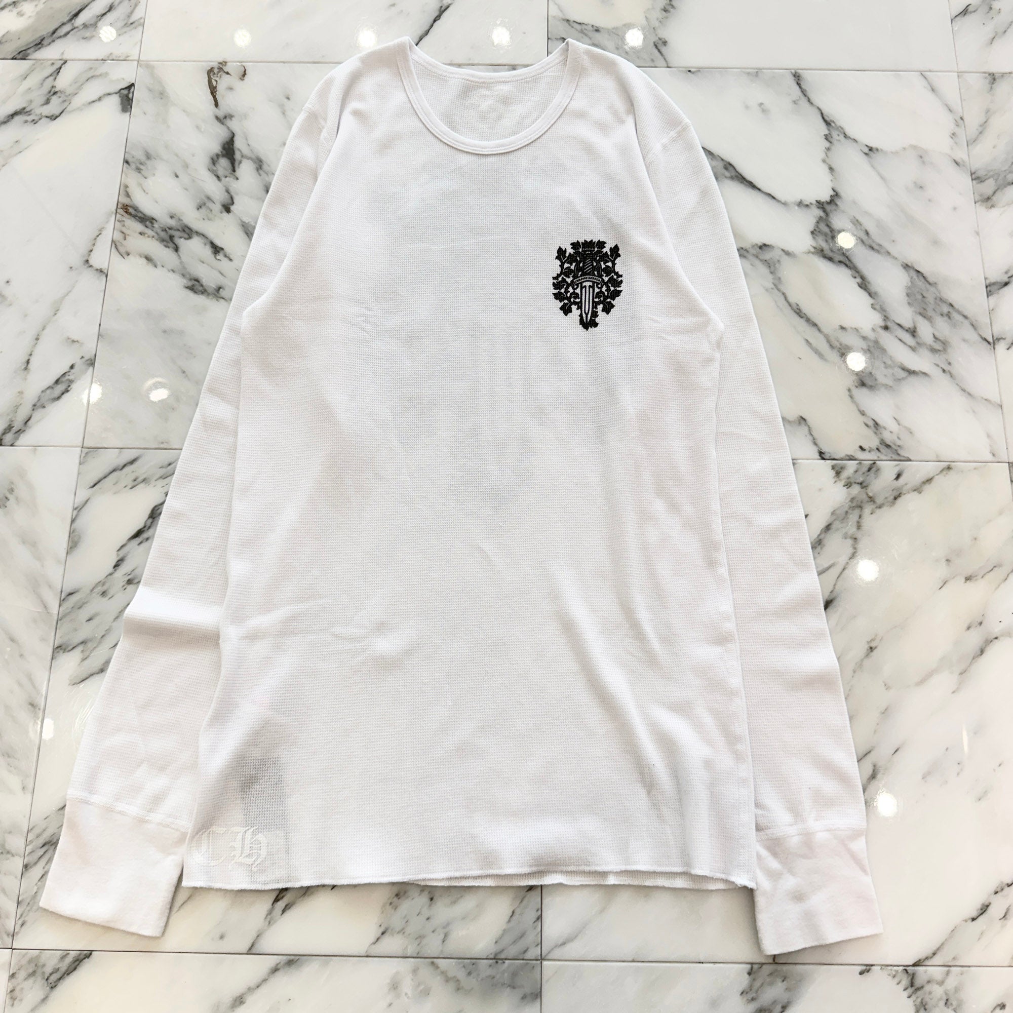 CHROME HEARTS 2025SS Vine Dagger Print Thermal Long Sleeve Tee Size XL クロムハーツ ヴァインダガー プリント サーマル ロングスリーグ Tシャツ サイズXL
