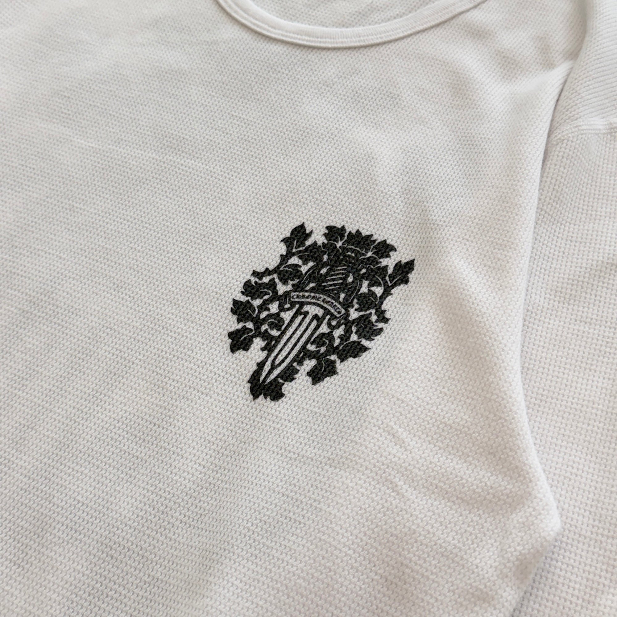 CHROME HEARTS 2025SS Vine Dagger Print Thermal Long Sleeve Tee Size XL クロムハーツ ヴァインダガー プリント サーマル ロングスリーグ Tシャツ サイズXL