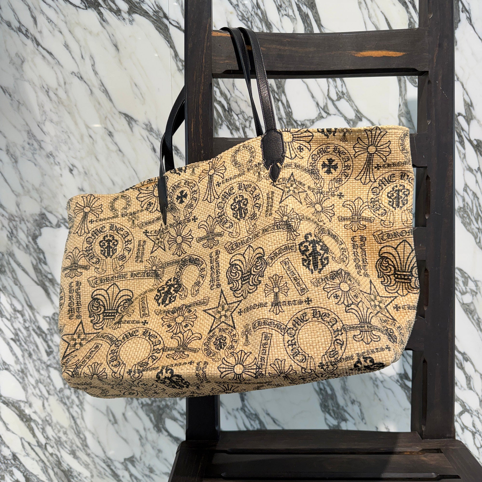 CHROME HEARTS 2025SS Multi Logo Large Beaches Bag クロムハーツ マルチロゴ ラージ ビーチバッグ