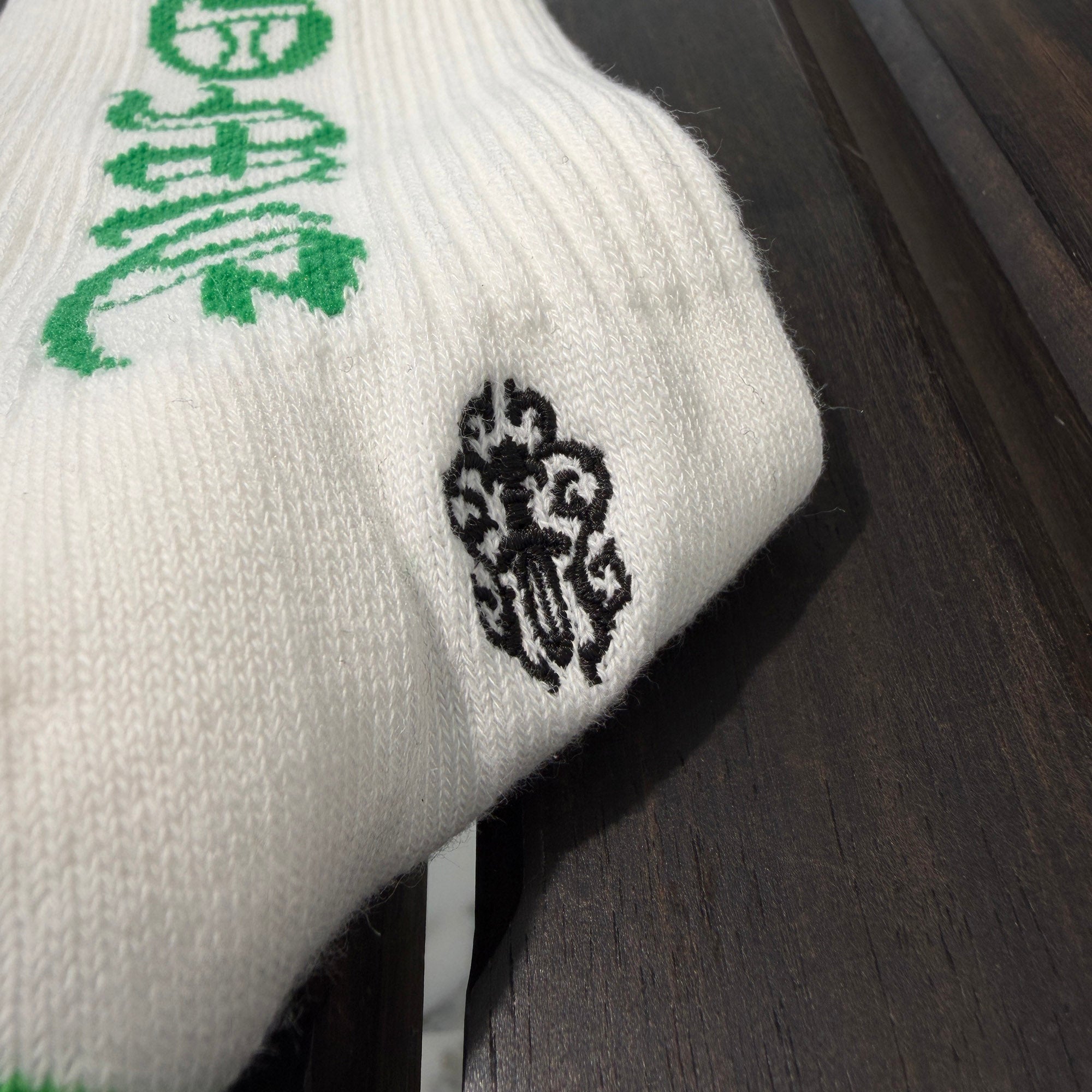 CHROME HEARTS Vine Dagger Embroidery Fuck You Socks ×3 Size M (JP25-27) クロムハーツ ヴァインダガー刺繍 ファックユーロゴ ソックス ×3 サイズM (JP25-27)