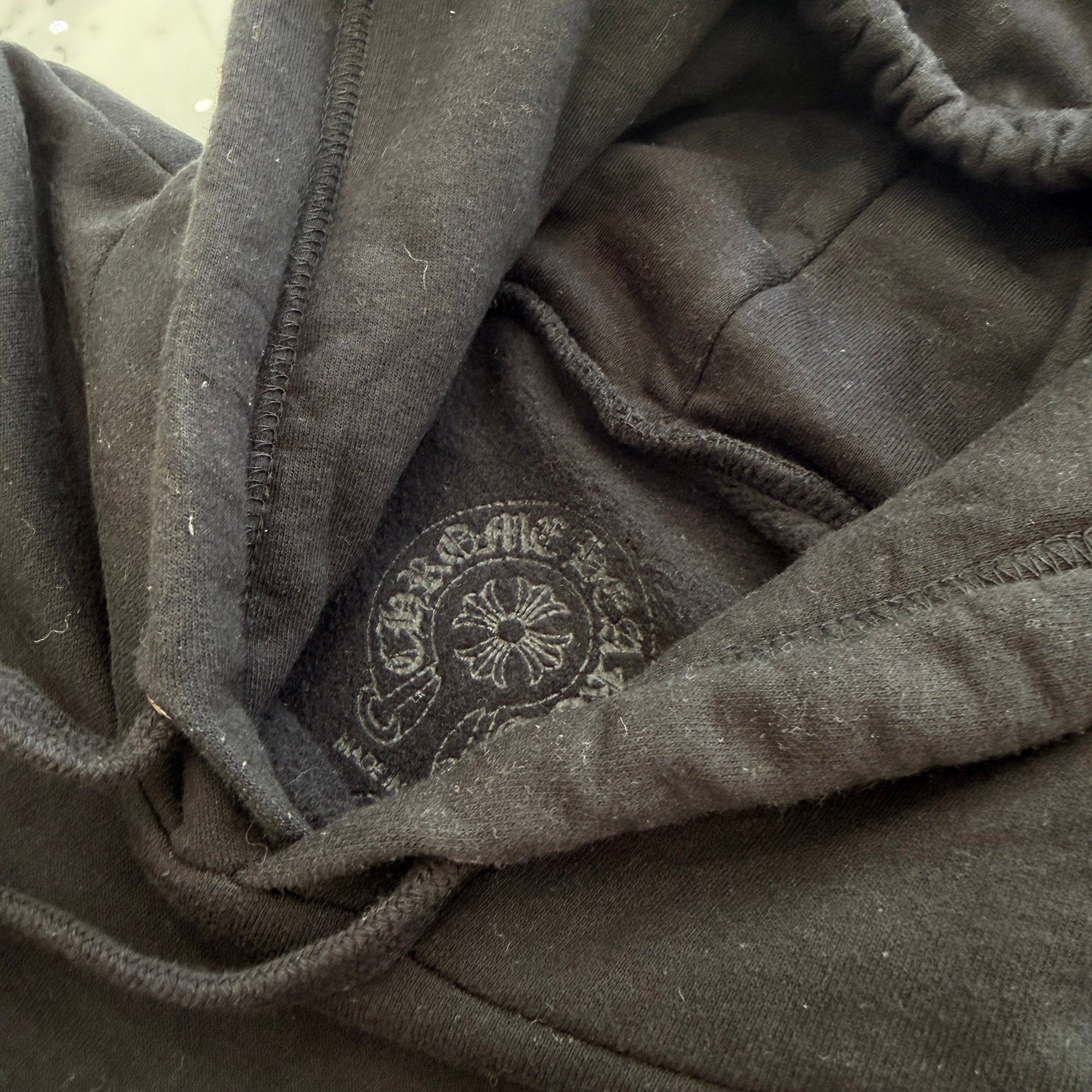 CHROME HEARTS 2021SS MLTCOL CEM CRS Pullover Hoodie Size L クロムハーツ マルチカラー セメタリークロス プルオーバー フーディ サイズL