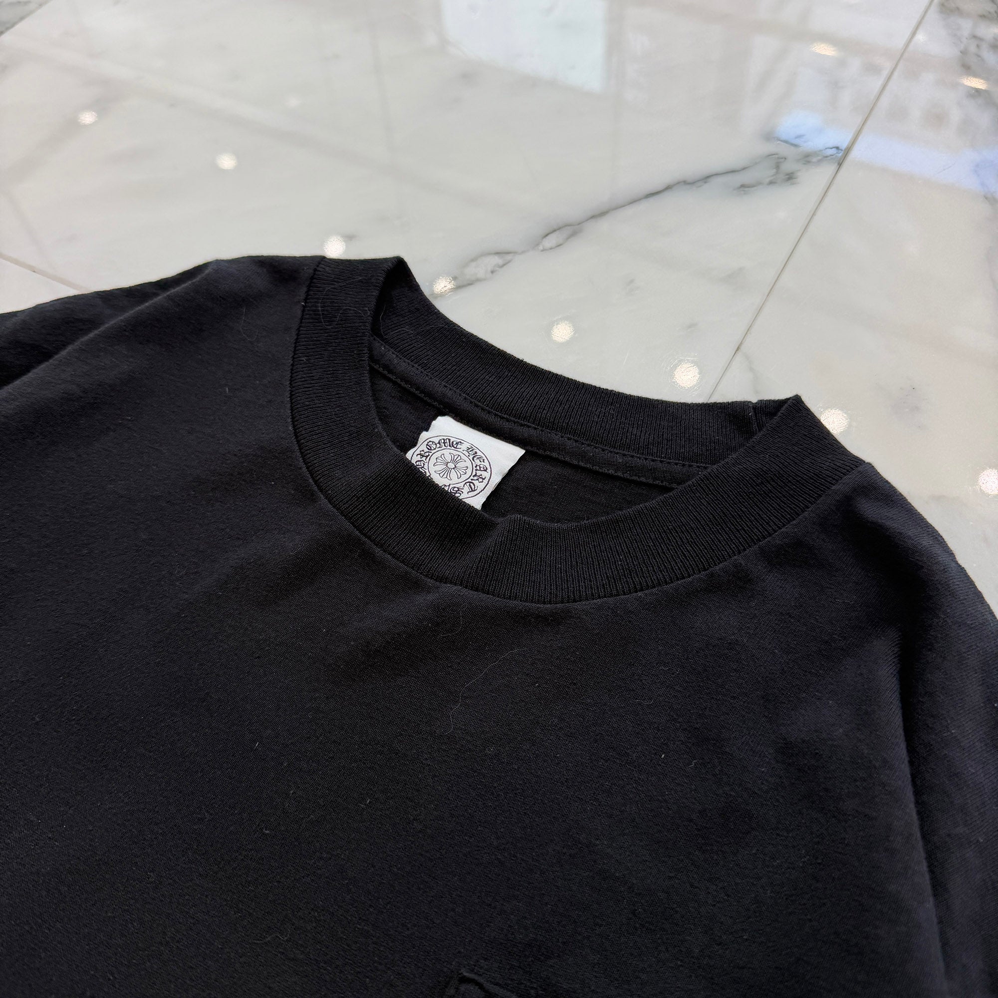 CHROME HEARTS Triple CH Plus Back Circle Print Tee Size M クロムハーツ トリプルCHプラス バックサークル プリントTシャツ サイズM