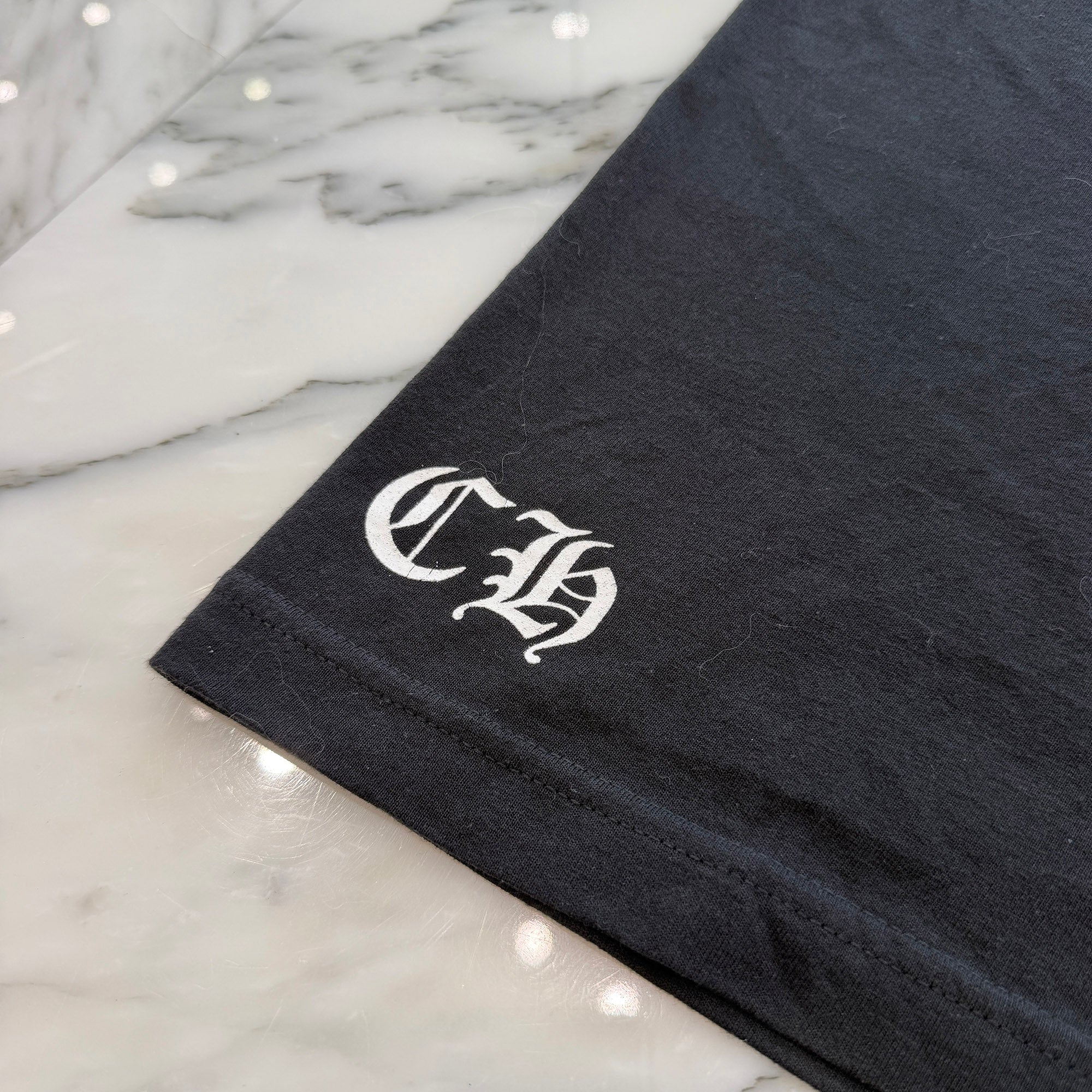 CHROME HEARTS Triple CH Plus Back Circle Print Tee Size M クロムハーツ トリプルCHプラス バックサークル プリントTシャツ サイズM