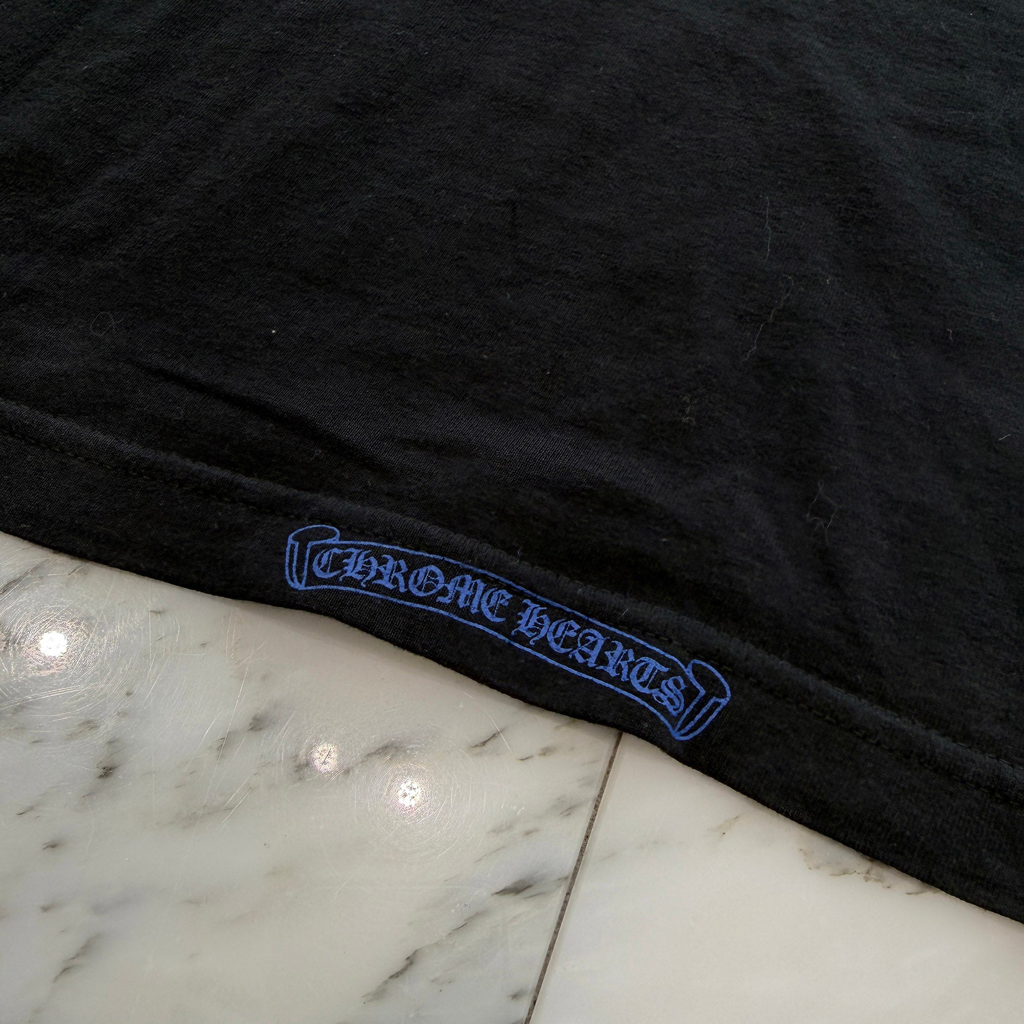 CHROME HEARTS Triple CH Plus Back Circle Print Tee Size M クロムハーツ トリプルCHプラス バックサークル プリントTシャツ サイズM