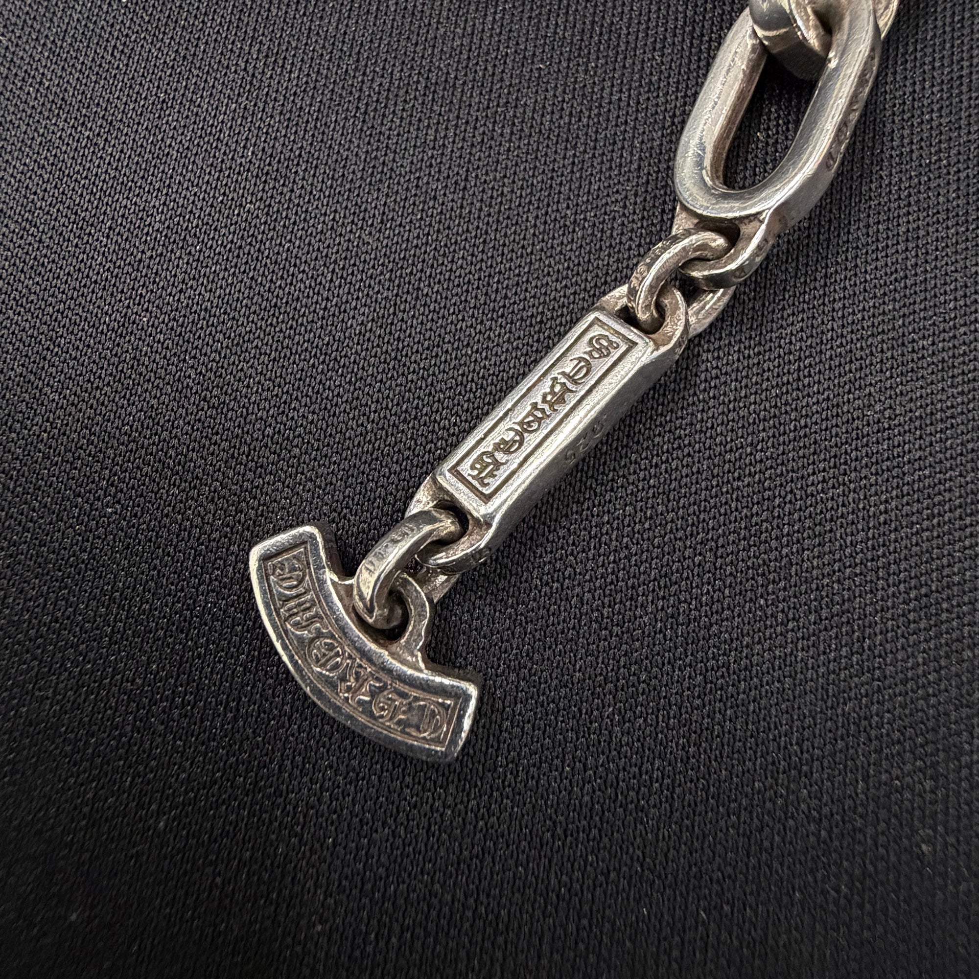 CHROME HEARTS PAPER E CHAIN Bracelet Size 8 Inch クロムハーツ ペーパーEチェーン ブレスレット サイズ8インチ