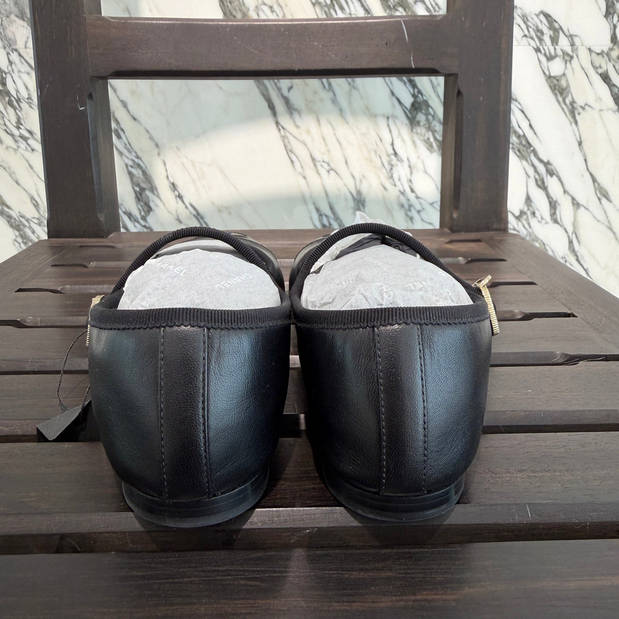 CHANEL 2025SS COCO Mark Lamb Leather Mary Jane Size 37C (約23.5cm～24.0cm) シャネル ココマーク ラムスキン メリージェーン サイズ 37C (約23.5cm～24.0cm)
