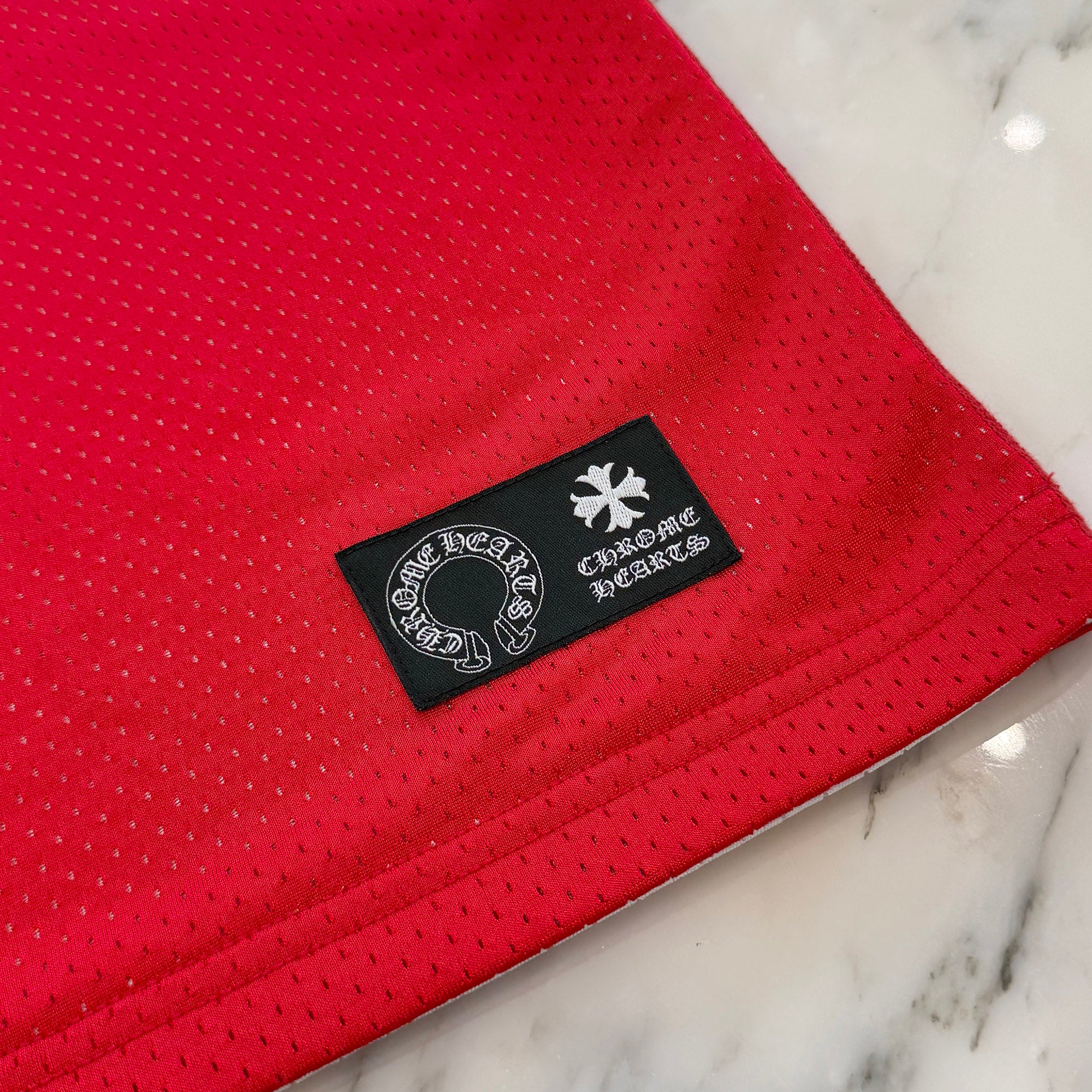 CHROME HEARTS × MATTY BOY "TEAM" Mesh Warm Up Jersey Size L クロムハーツ × マッティボーイ "チーム" メッシュウォームアップジャージー サイズL