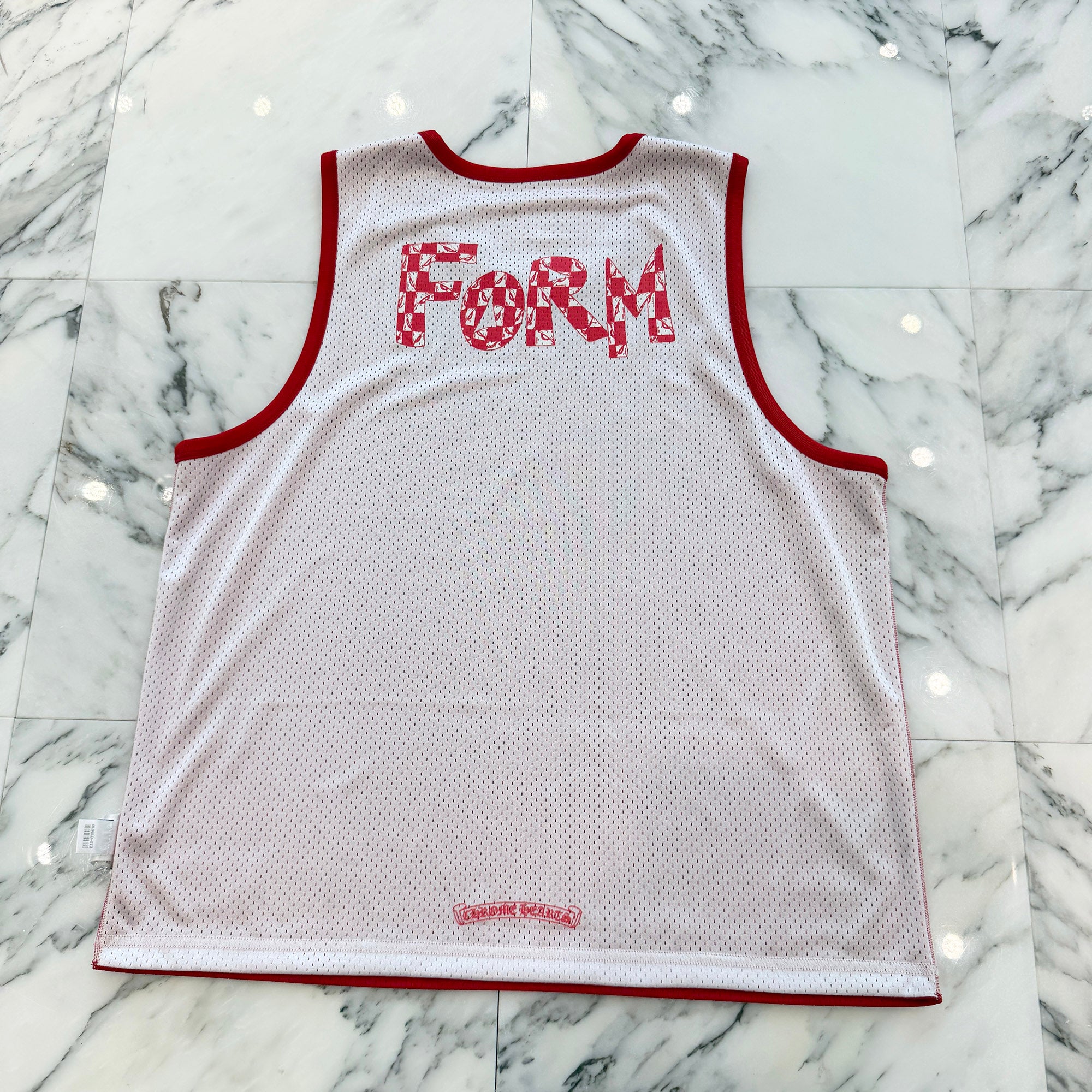 CHROME HEARTS × MATTY BOY "TEAM" Mesh Warm Up Jersey Size L クロムハーツ × マッティボーイ "チーム" メッシュウォームアップジャージー サイズL