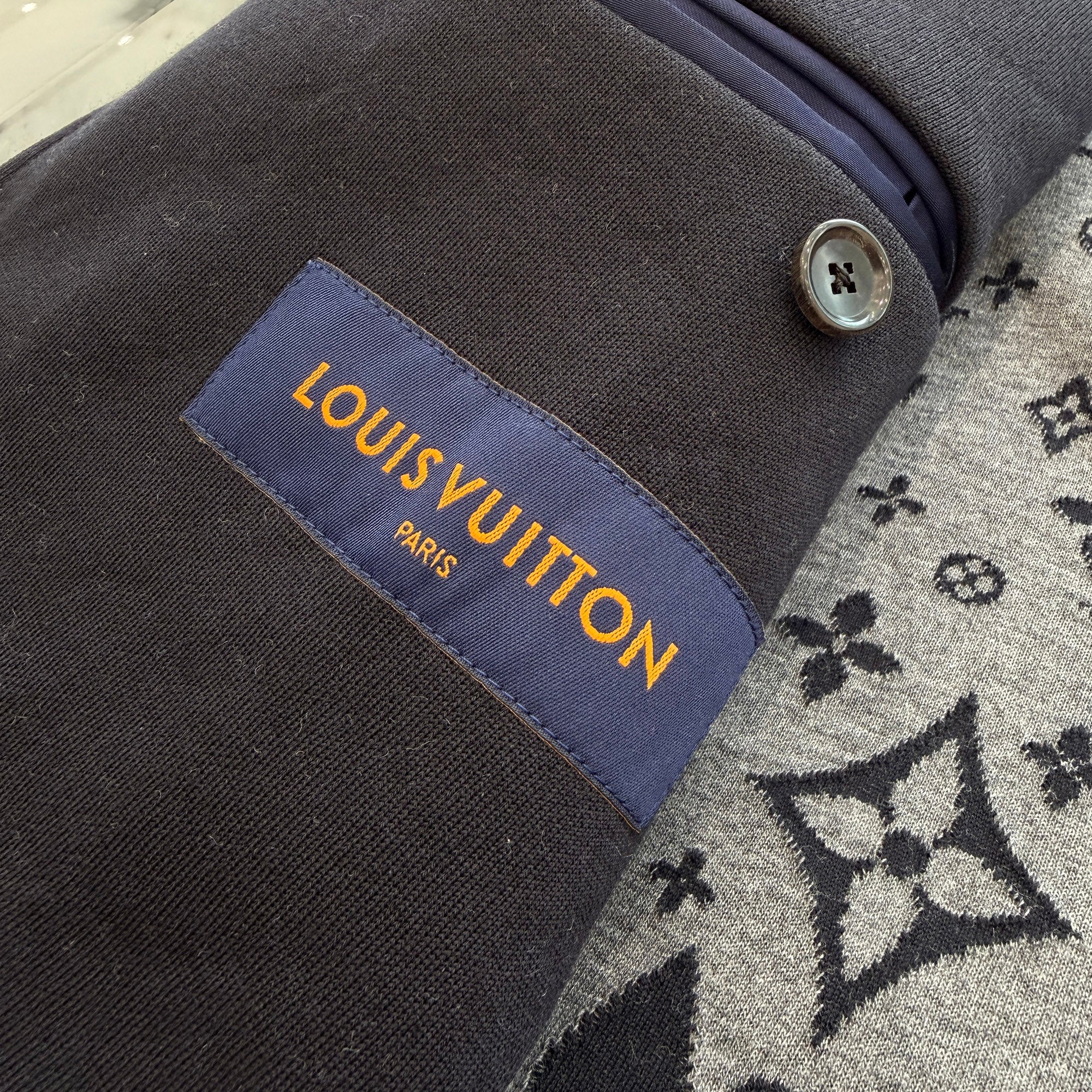 LOUIS VUITTON 2022SS Staples Edition Tailored Jacket HKJ40E Size 48 ルイヴィトン ステープルズ エディション テーラードジャケット サイズ48