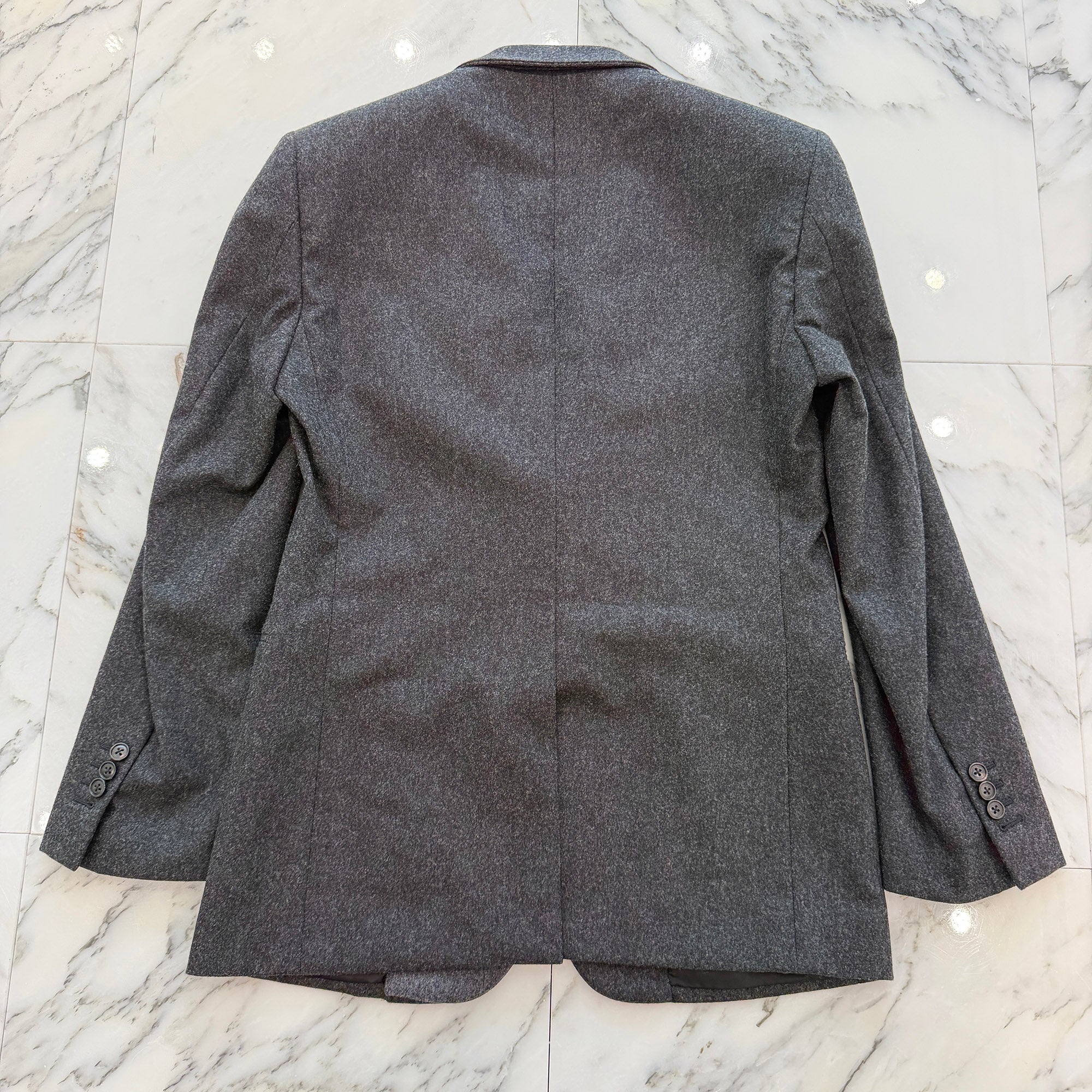 HERMES Tailored Wool Jacket G9362K Size 48 エルメス テーラード ウール ジャケット サイズ48
