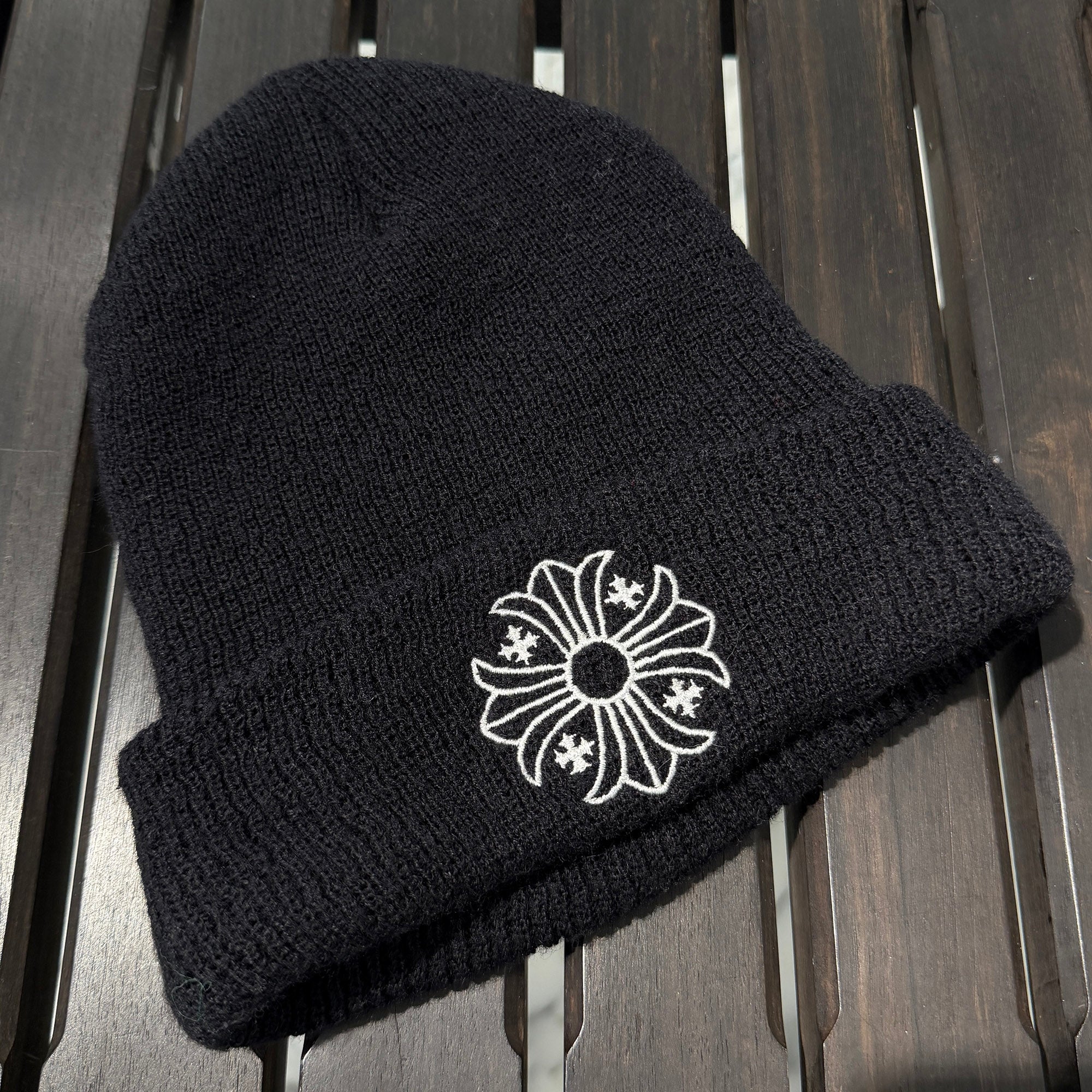 CHROME HEARTS CH Plus WOOL WATCH CAP Size ONE SIZE (23cm) クロムハーツ CHプラス ウール ウォッチキャップ ビーニー サイズONE SIZE (23cm)