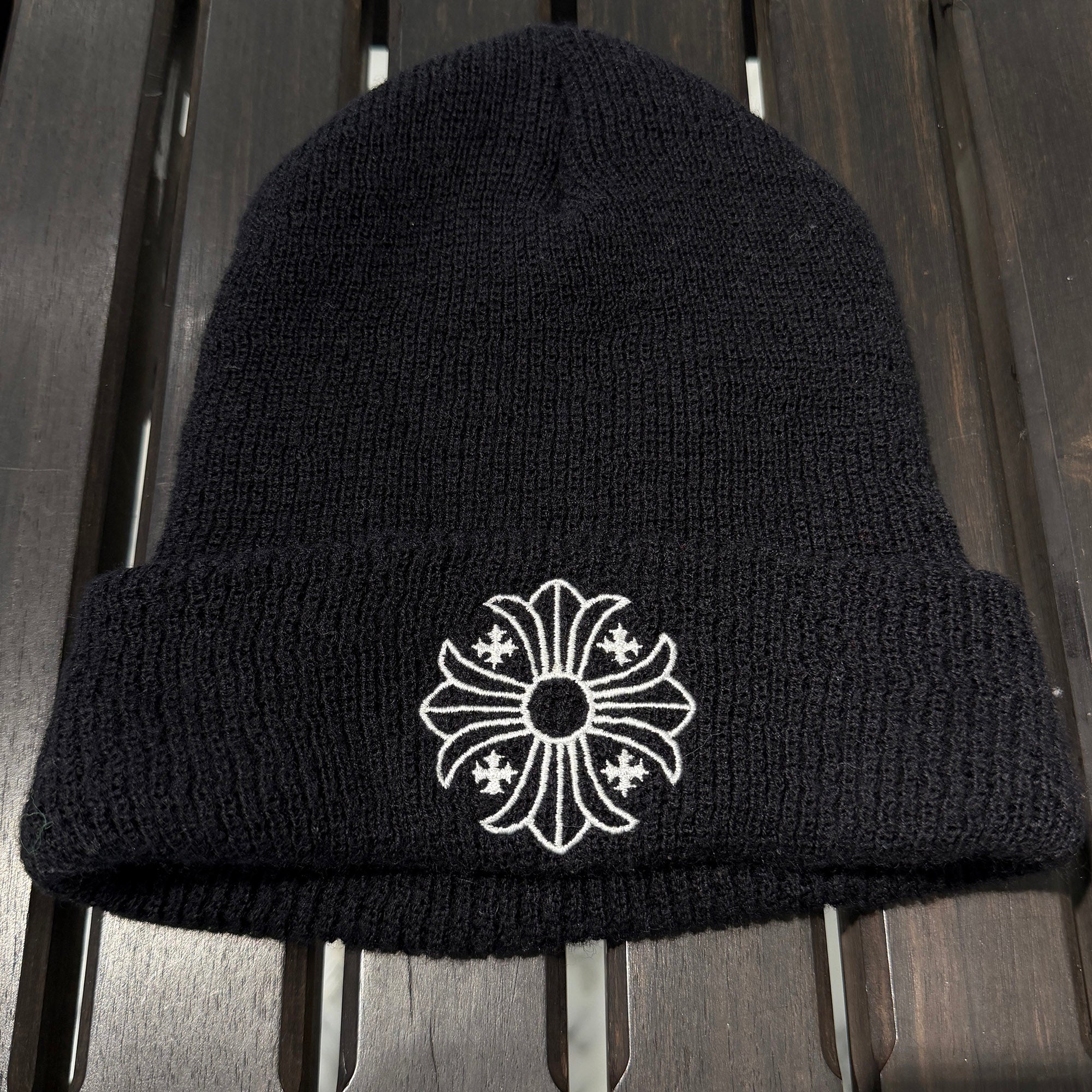 CHROME HEARTS CH Plus WOOL WATCH CAP Size ONE SIZE (23cm) クロムハーツ CHプラス ウール ウォッチキャップ ビーニー サイズONE SIZE (23cm)