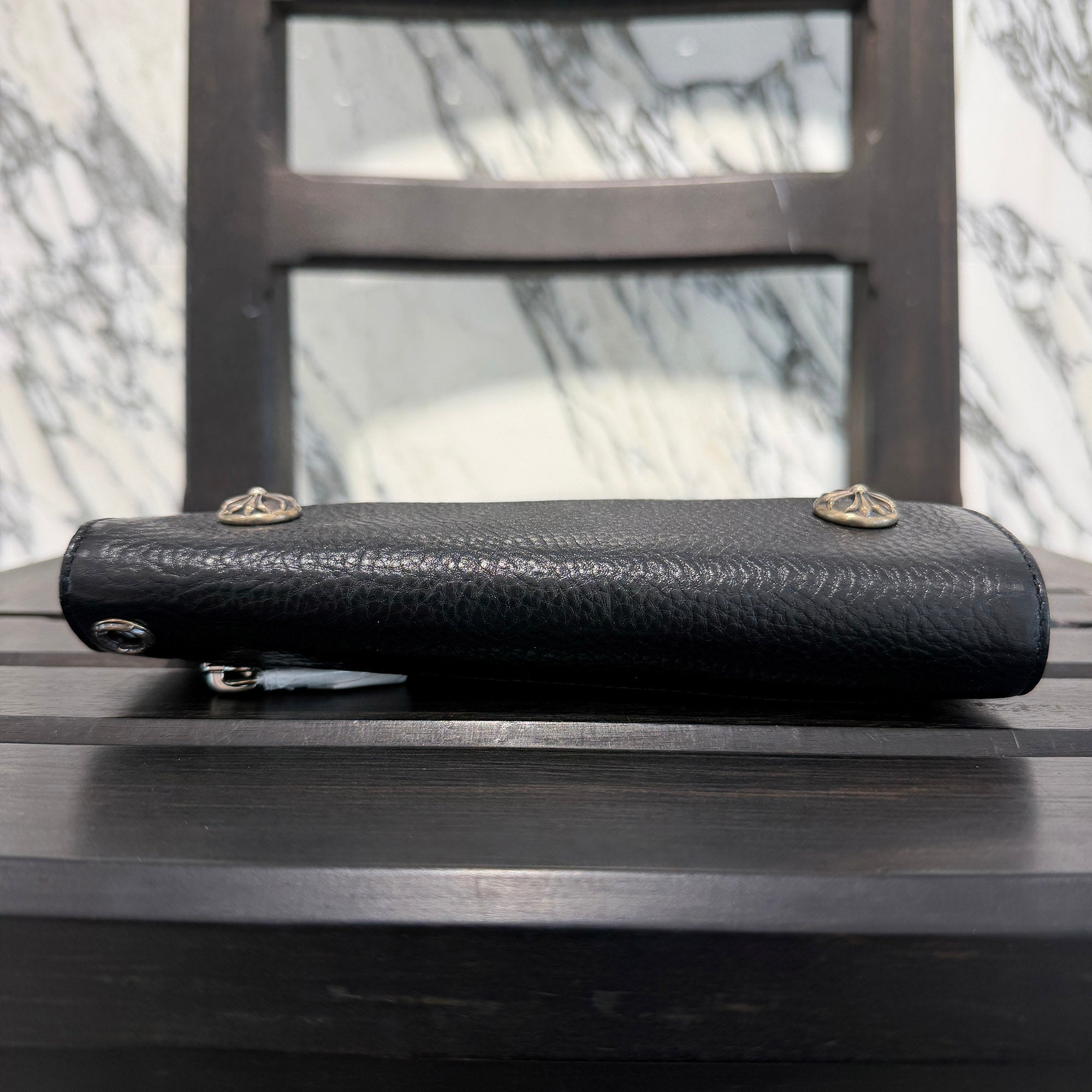 CHROME HEARTS Wave Cross Ball Wallet クロムハーツ ウェーブクロスボール ウォレット