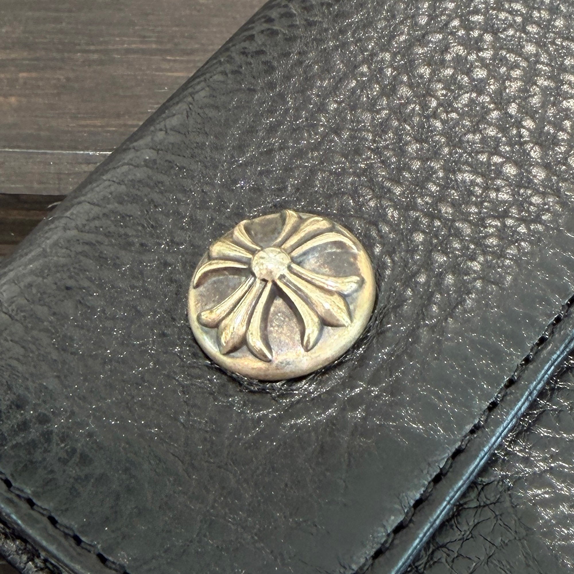 CHROME HEARTS Wave Cross Ball Wallet クロムハーツ ウェーブクロスボール ウォレット