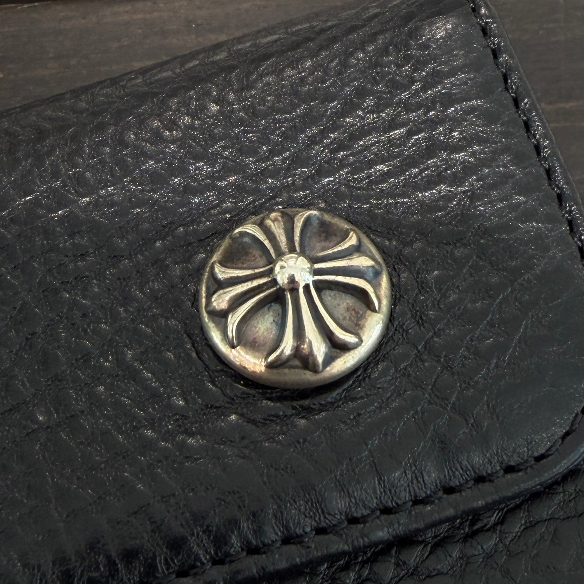 CHROME HEARTS Wave Cross Ball Wallet クロムハーツ ウェーブクロスボール ウォレット