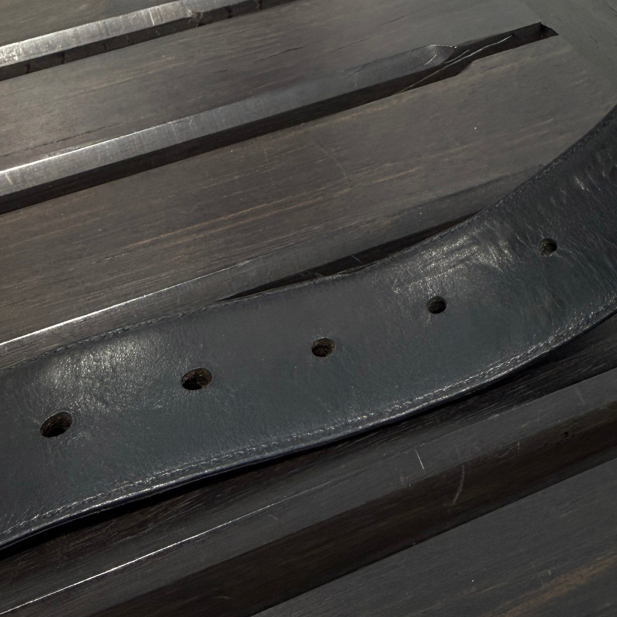 CHROME HEARTS 1.5 STRAP Horseshoe Rivet Leather Belt Size 30 クロムハーツ 1.5ストラップ ホースシューリベット レザーベルト サイズ30