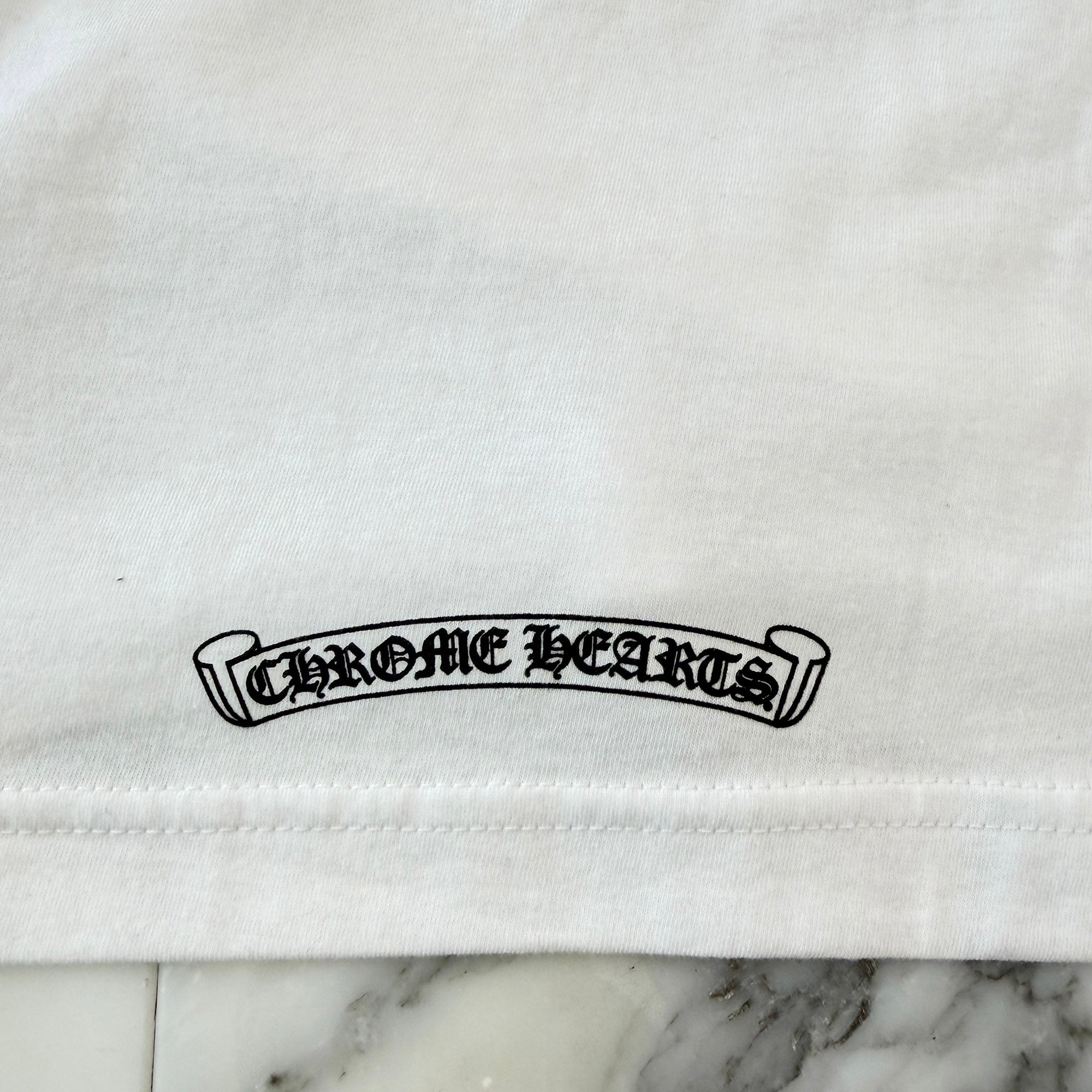 CHROME HEARTS Back Arch Logo USA Print Tee Size M クロムハーツ バックアーチロゴ USA プリントティー サイズM