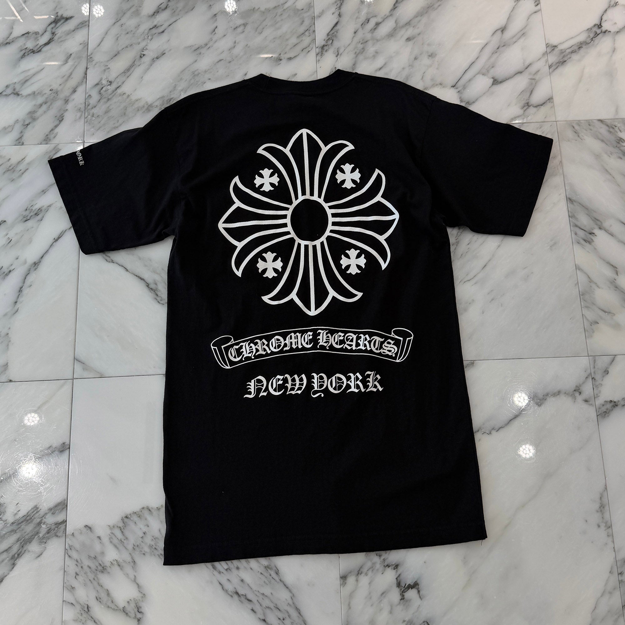CHROME HEARTS New York Limited Back CH Plus Print Tee Size L クロムハーツ ニューヨーク限定 バック CHプラス プリント Tシャツ サイズL