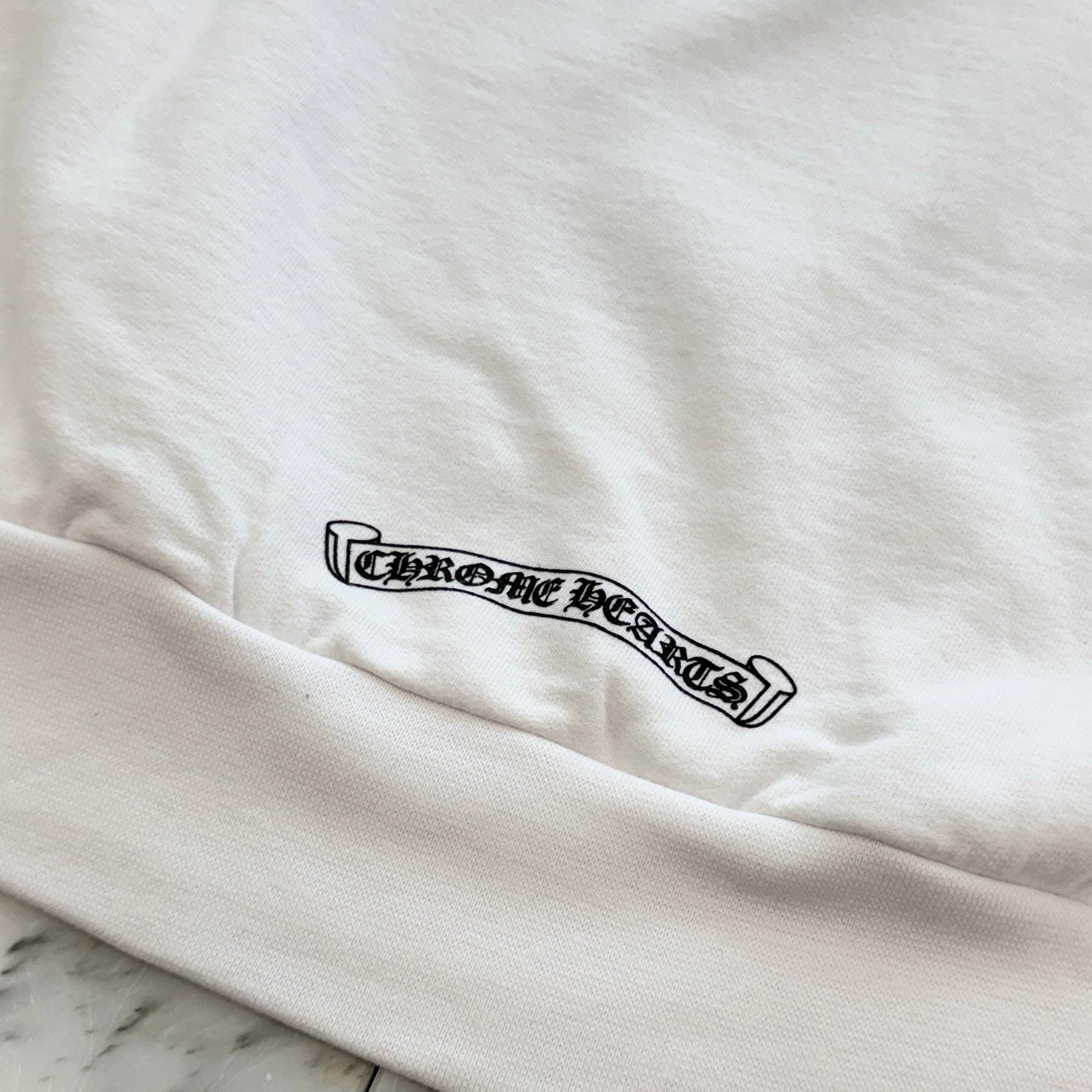 CHROME HEARTS "LOVE YOU" Crew Neck Sweat Shirt Size XL クロムハーツ ラブ ユー クルーネック スウェットシャツ サイズXL
