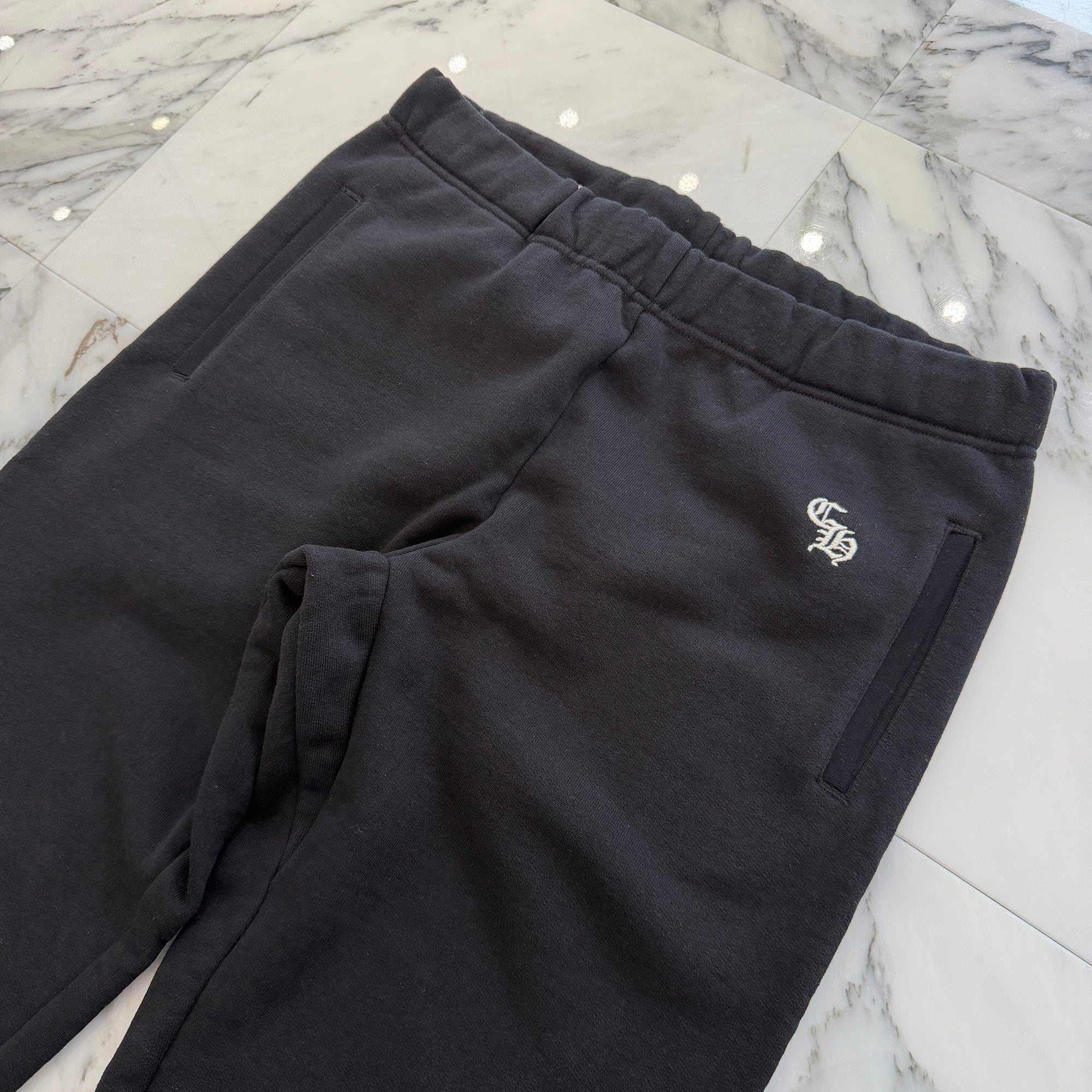 CHROME HEARTS SLO RIDE Logo Embroidery Sweat Long Pants Size L クロムハーツ スローライド ロゴ刺繍 スウェットロングパンツ サイズL