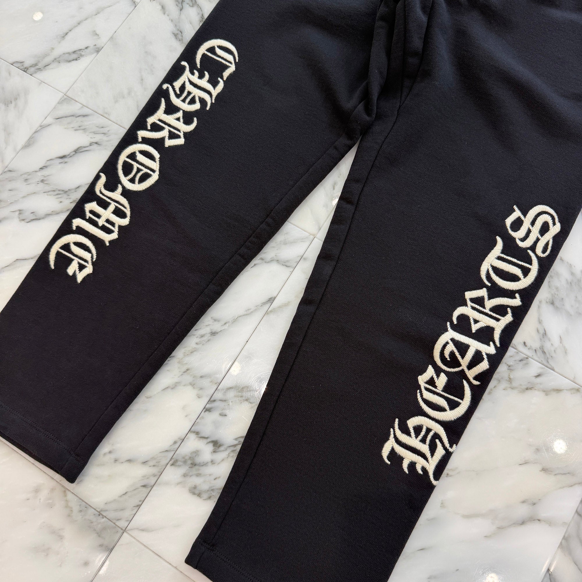 CHROME HEARTS SLO RIDE Logo Embroidery Sweat Long Pants Size L クロムハーツ スローライド ロゴ刺繍 スウェットロングパンツ サイズL