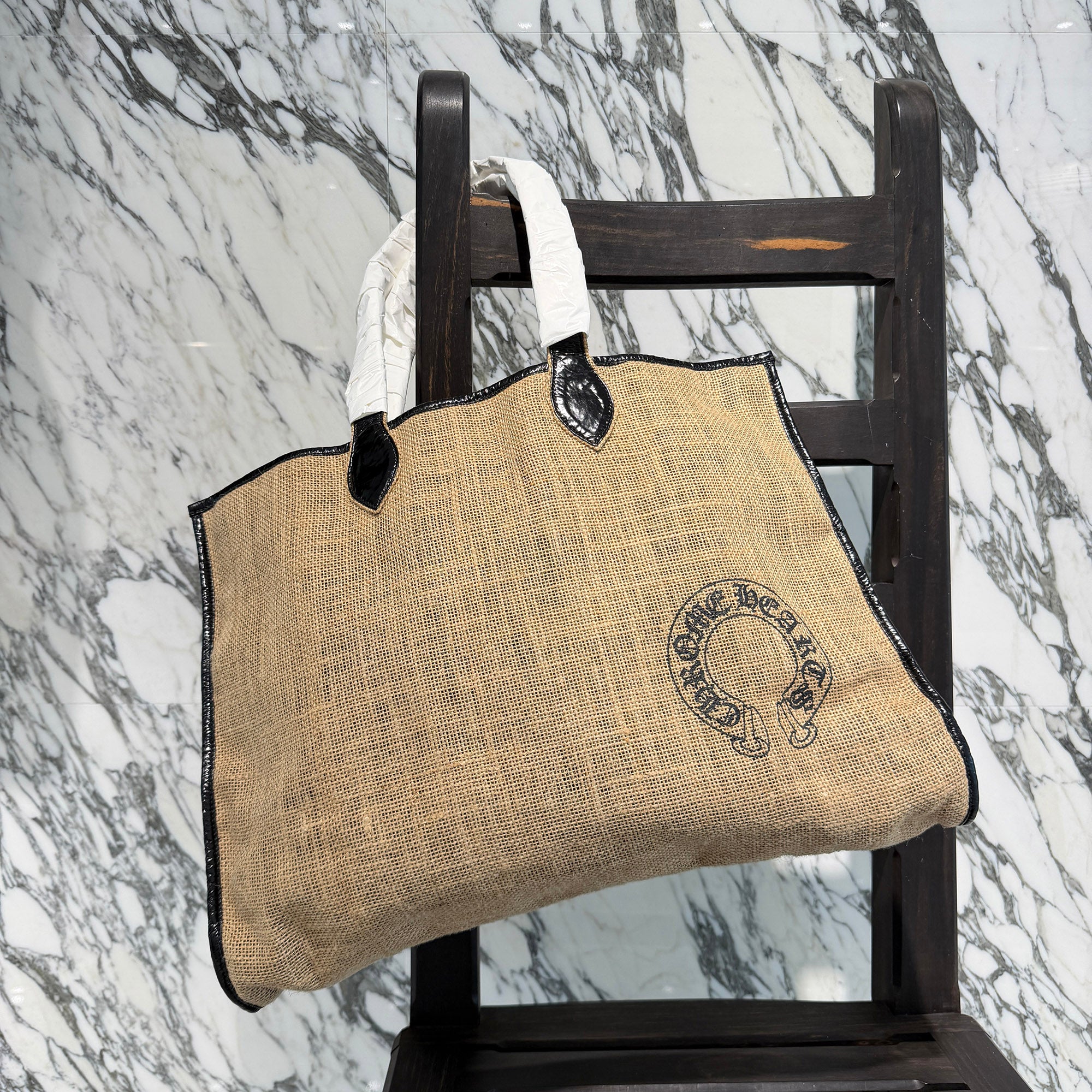 CHROME HEARTS Horseshoe Print Beaches Bag クロムハーツ ホースシュー プリント ビーチバッグ