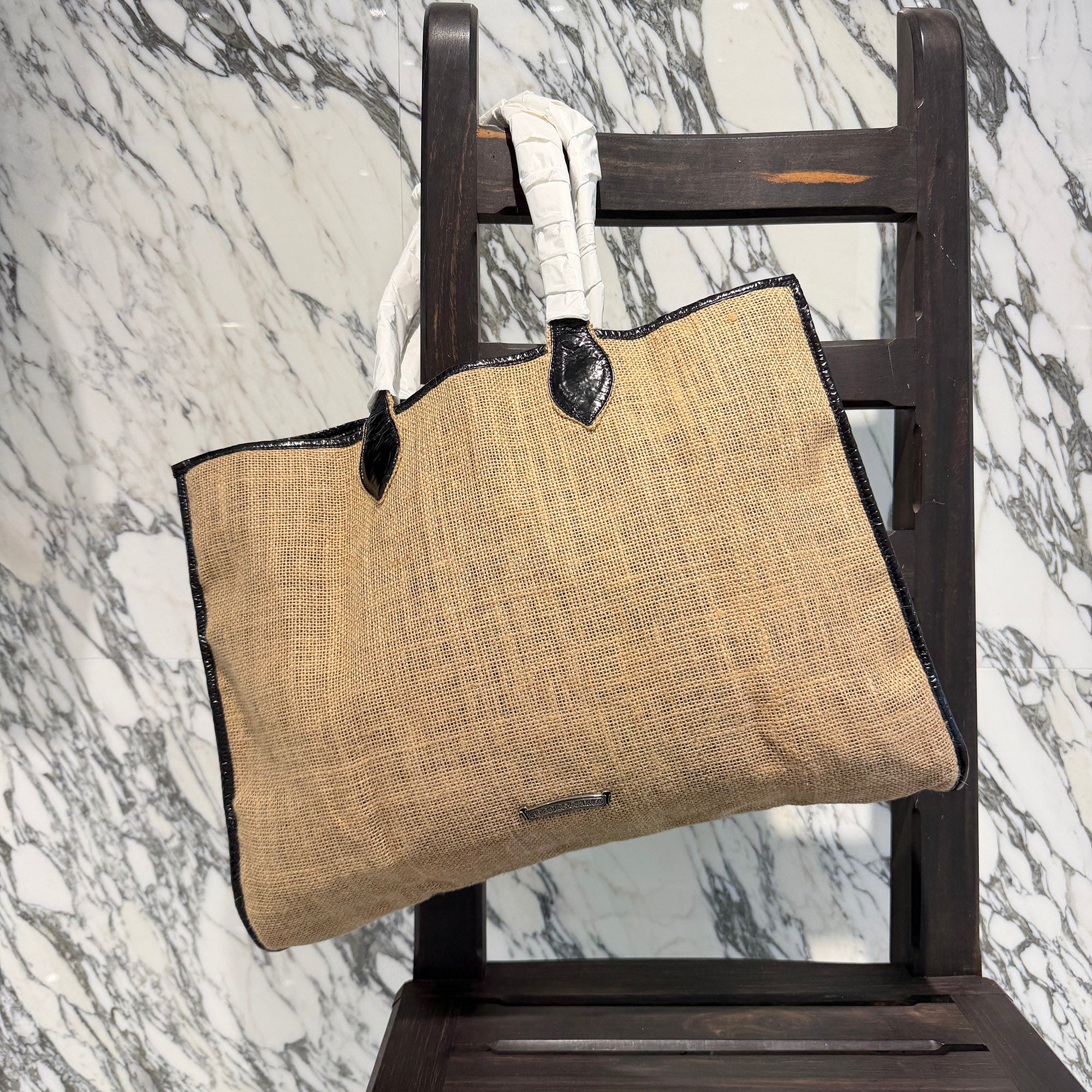 CHROME HEARTS Horseshoe Print Beaches Bag クロムハーツ ホースシュー プリント ビーチバッグ