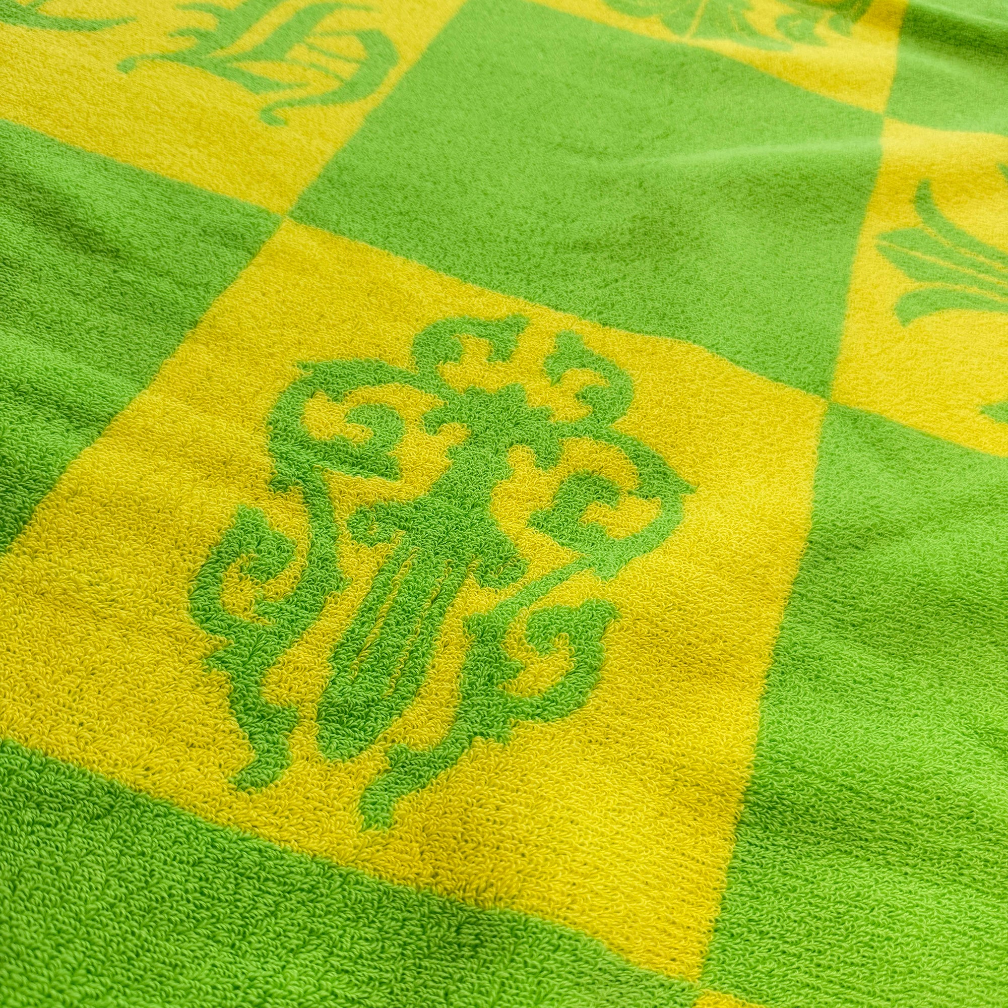 CHROME HEARTS Multi Logo Jacquard Beach Towel クロムハーツ マルチロゴ ジャカード ビーチタオル