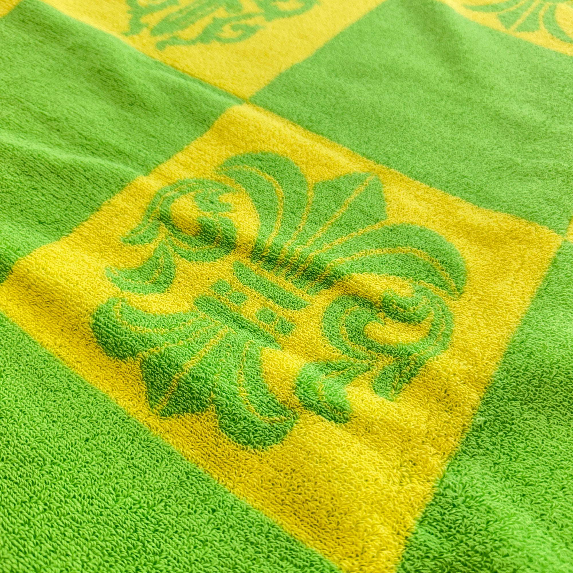 CHROME HEARTS Multi Logo Jacquard Beach Towel クロムハーツ マルチロゴ ジャカード ビーチタオル