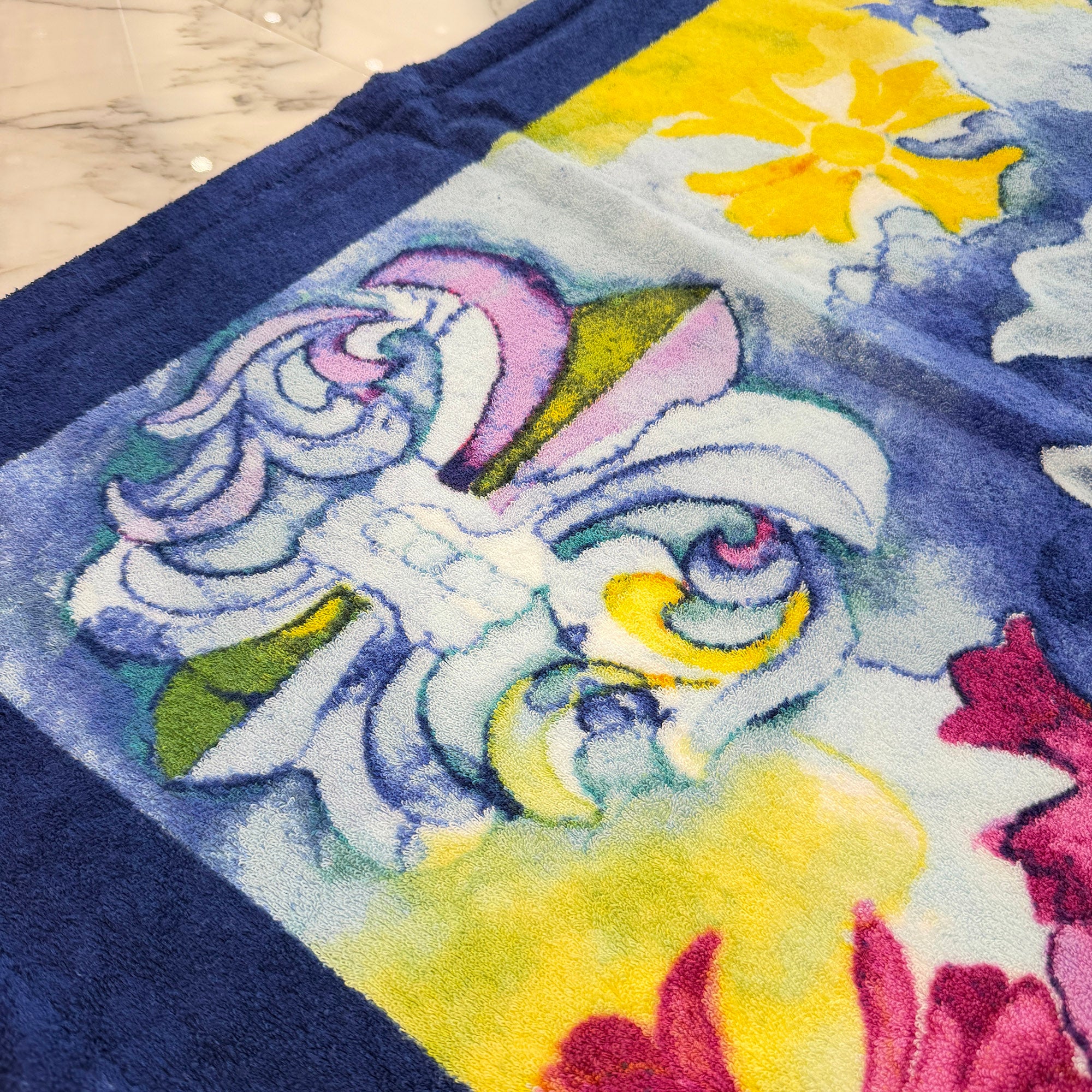 CHROME HEARTS CH Plus Jacquard Beach Towel クロムハーツ CHプラス ジャカード ビーチタオル
