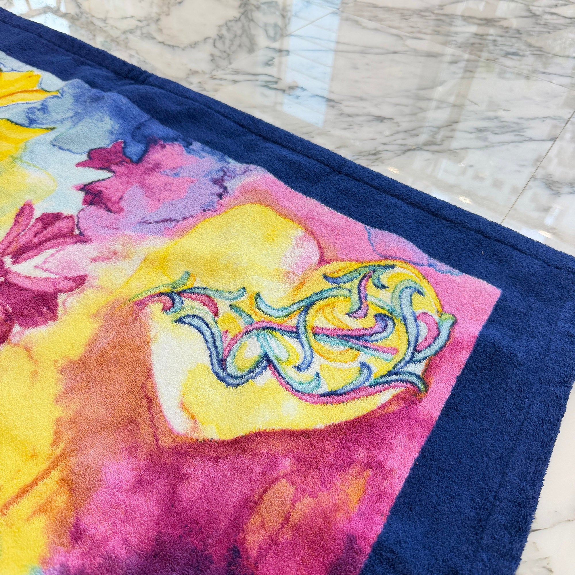 CHROME HEARTS CH Plus Jacquard Beach Towel クロムハーツ CHプラス ジャカード ビーチタオル
