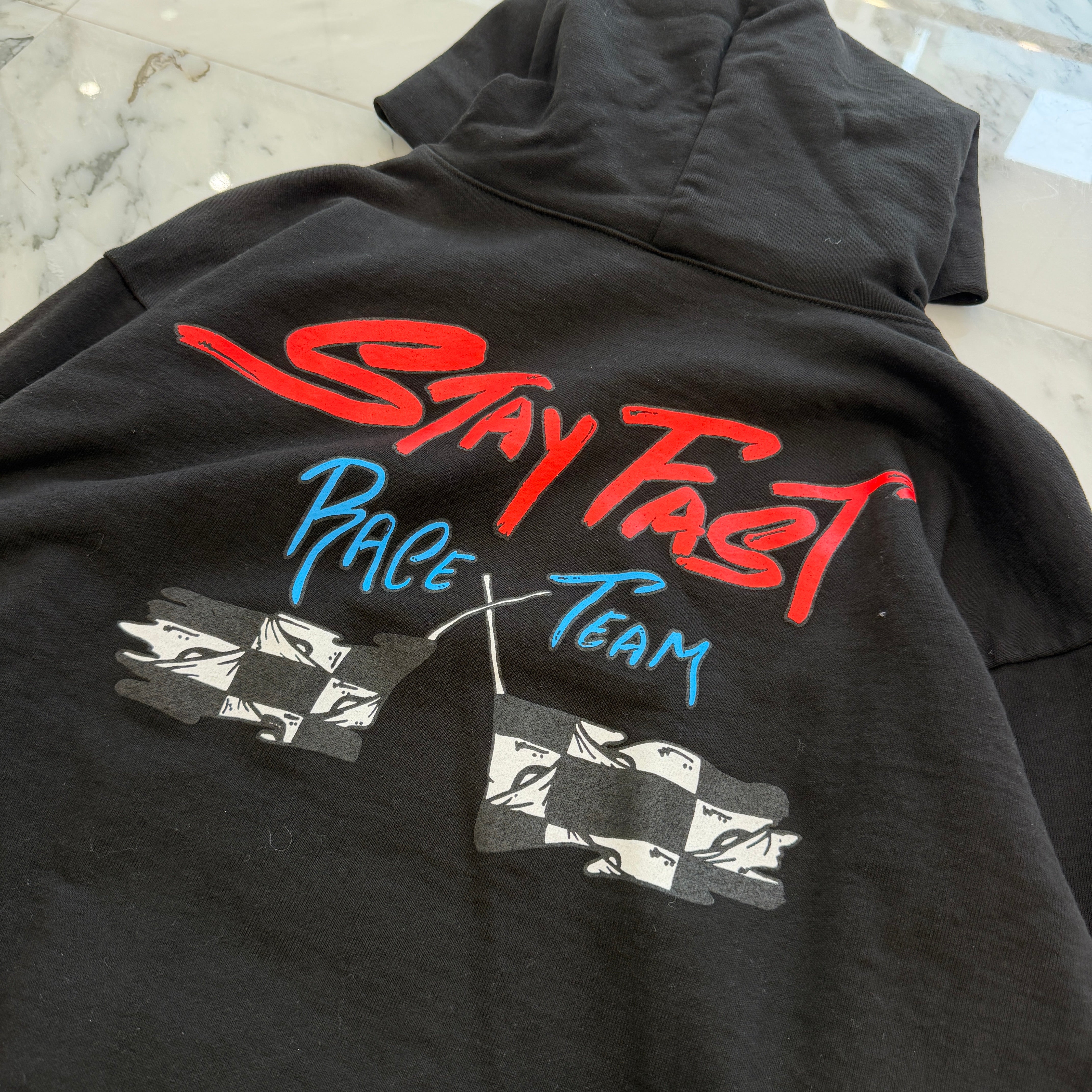 CHROME HEARTS × MATTY BOY PPO STAY FAST RACE TEAM Pullover Hoodie Size L クロムハーツ × マッティボーイ PPO スティファスト レースチーム プルオーバーフーディー サイズＬ