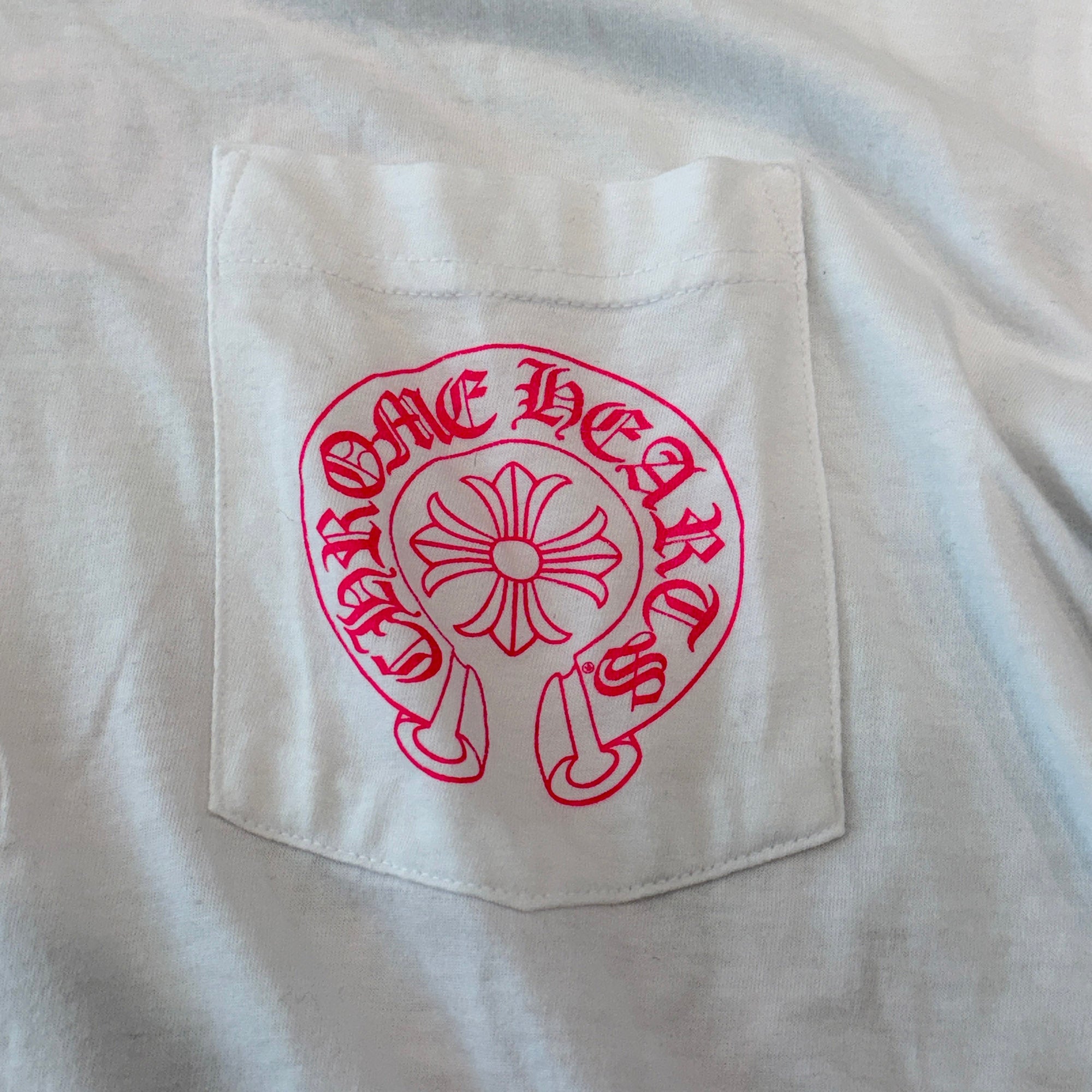 CHROME HEARTS 2025AW Pink Horseshoe Tee Size L クロムハーツ ピンク ホースシュー Tシャツ サイズL