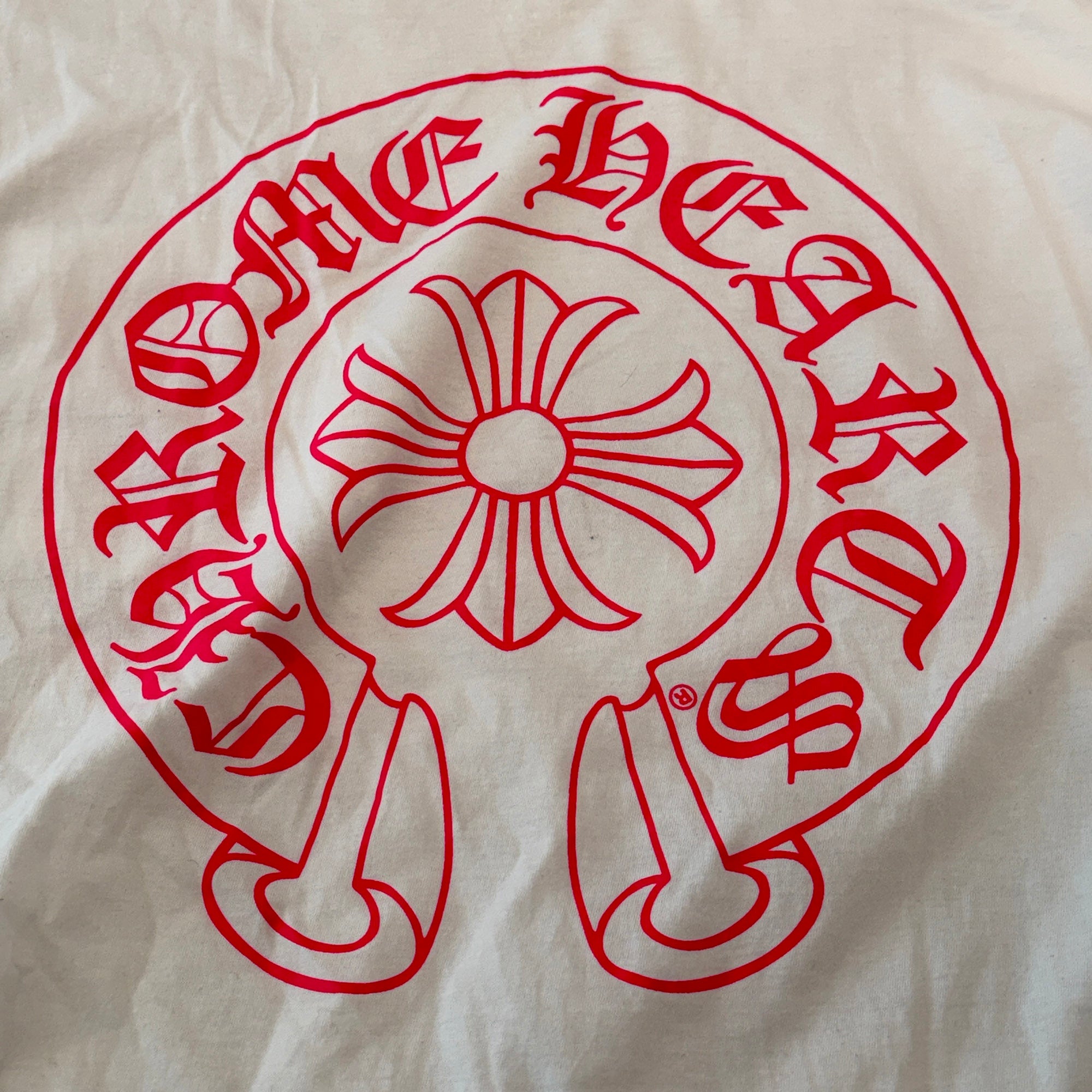 CHROME HEARTS 2025AW Pink Horseshoe Tee Size L クロムハーツ ピンク ホースシュー Tシャツ サイズL