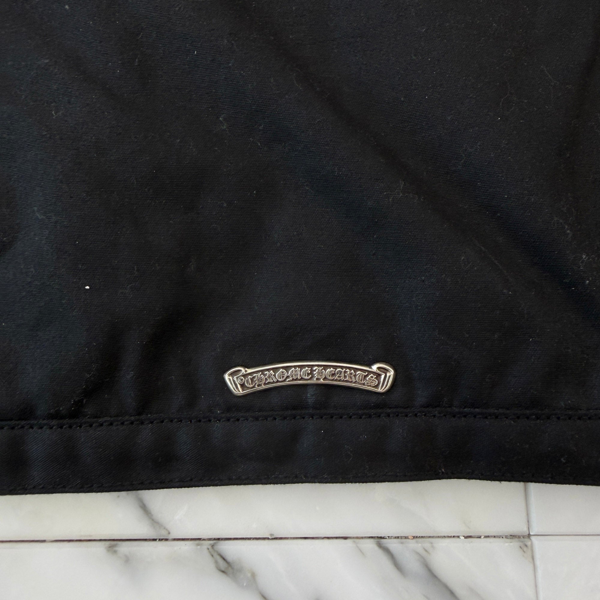 CHROME HEARTS WHIPLASH Oil Finished Fabric Jacket Size S クロムハーツ ウィップラッシュ オイル加工 ファブリックジャケット サイズS