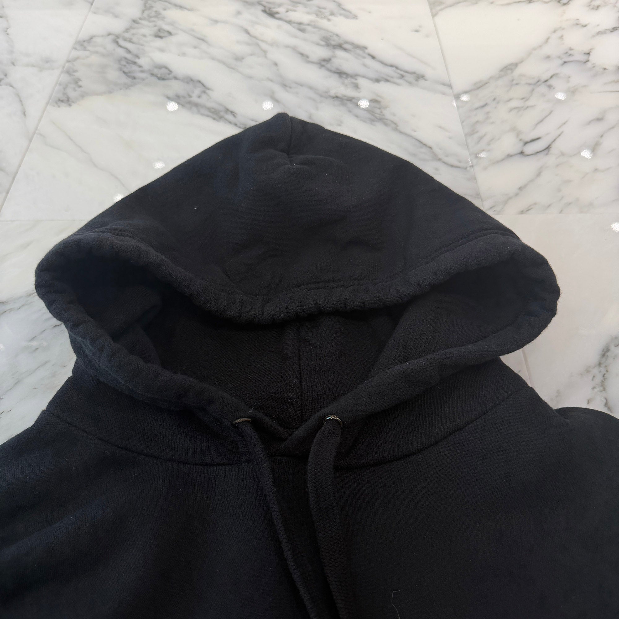 CHROME HEARTS Floral Cross Horseshoe Pullover Hoodie Size L クロムハーツ フローラルクロス ホースシュー プルオーバーフーディ サイズL